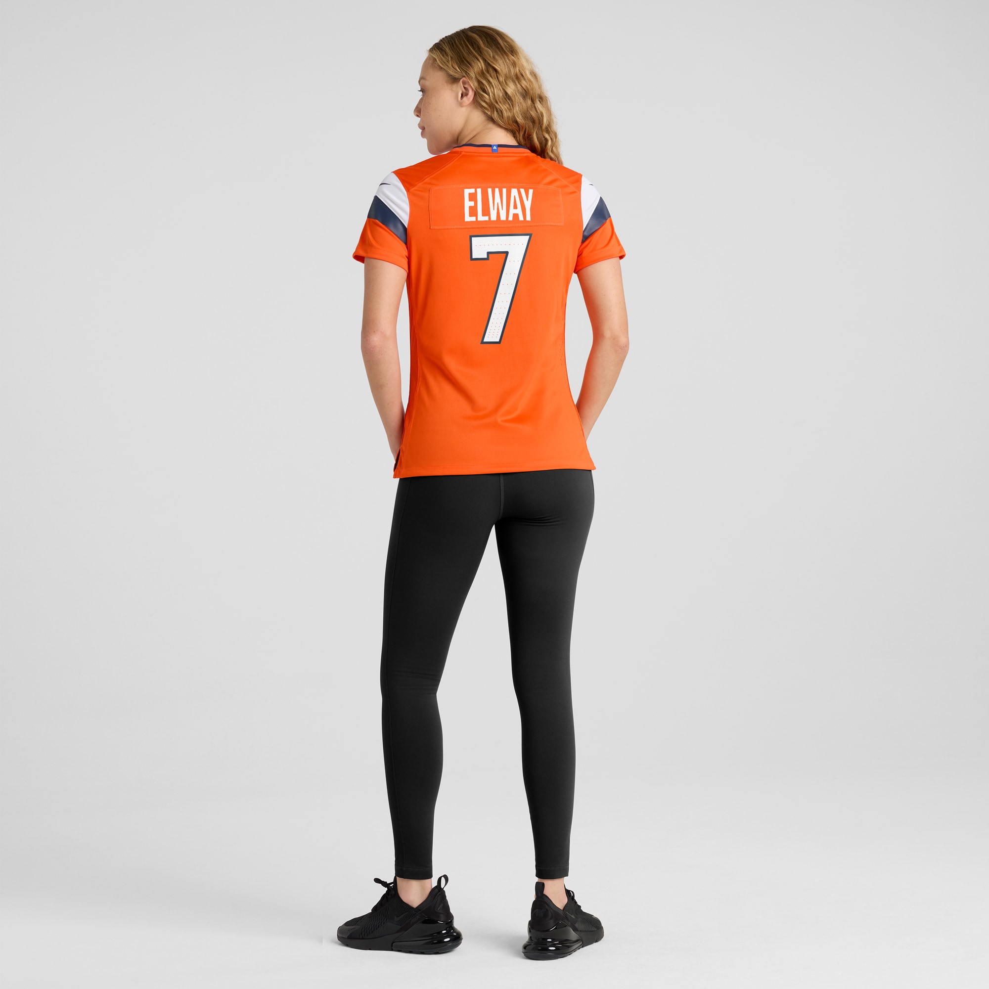 John Elway Denver Broncos Retired Player Game Jersey - Women's - Image 5