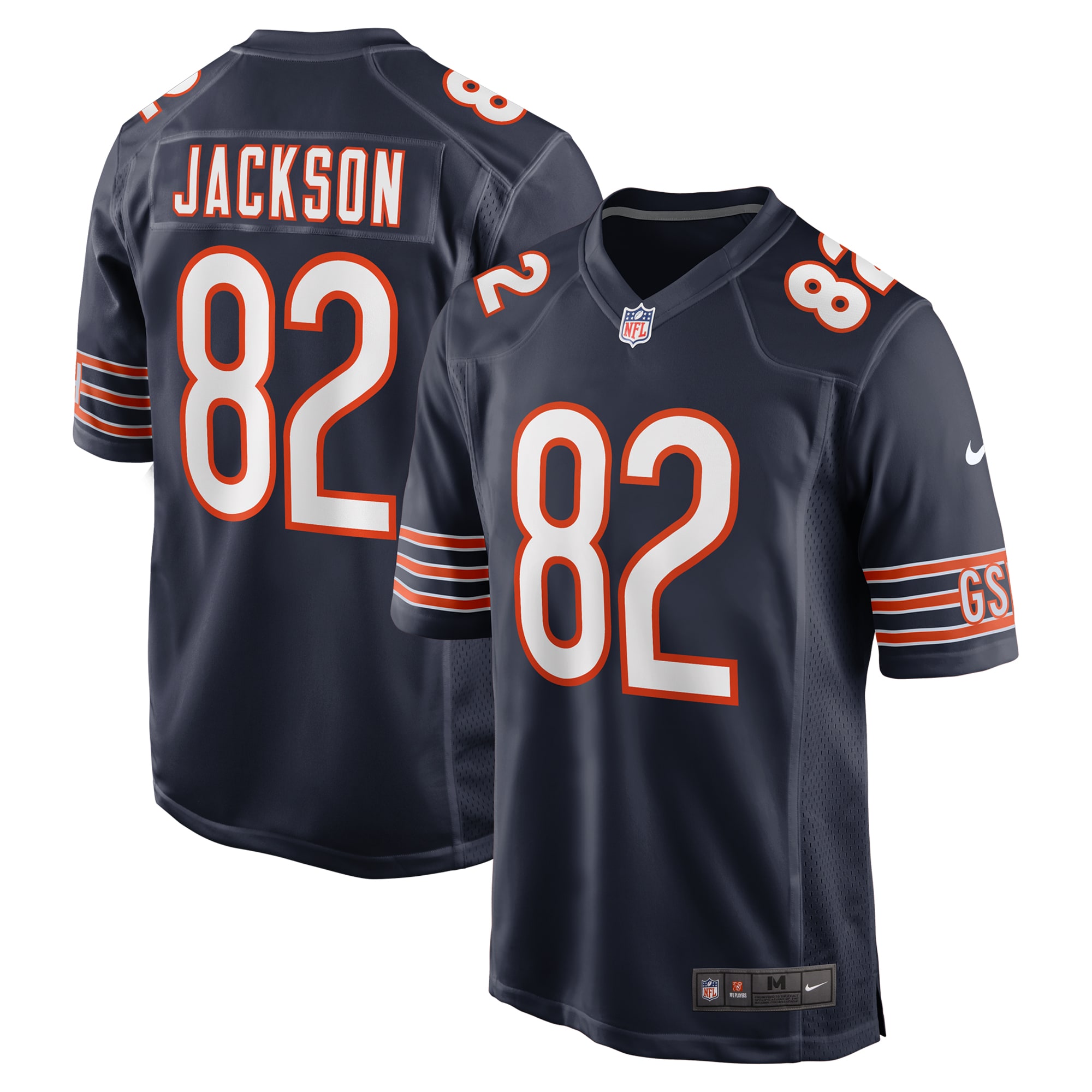 John Jackson Chicago Bears Game Jersey - Men's