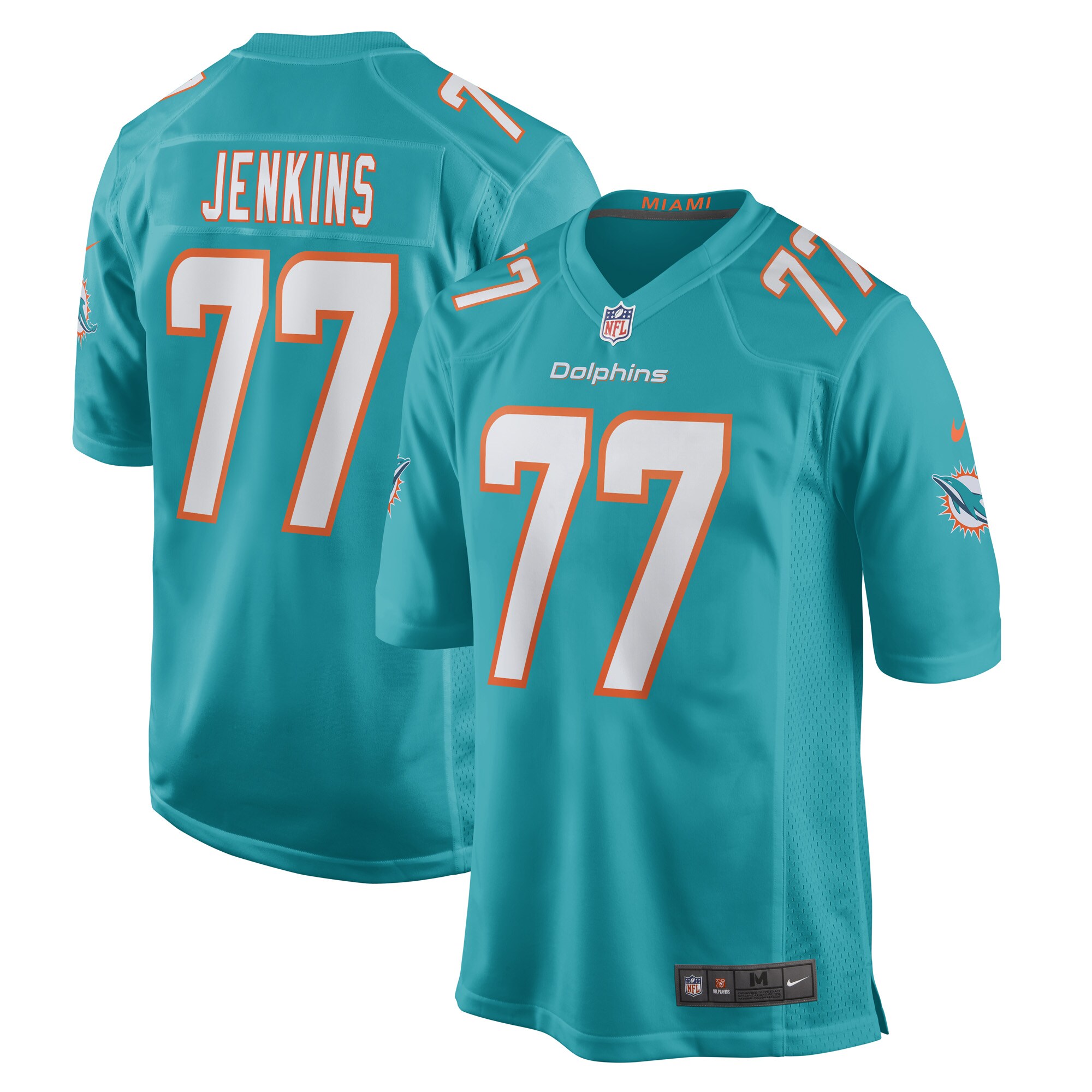 John Jenkins Miami Dolphins Game Jersey - Men's