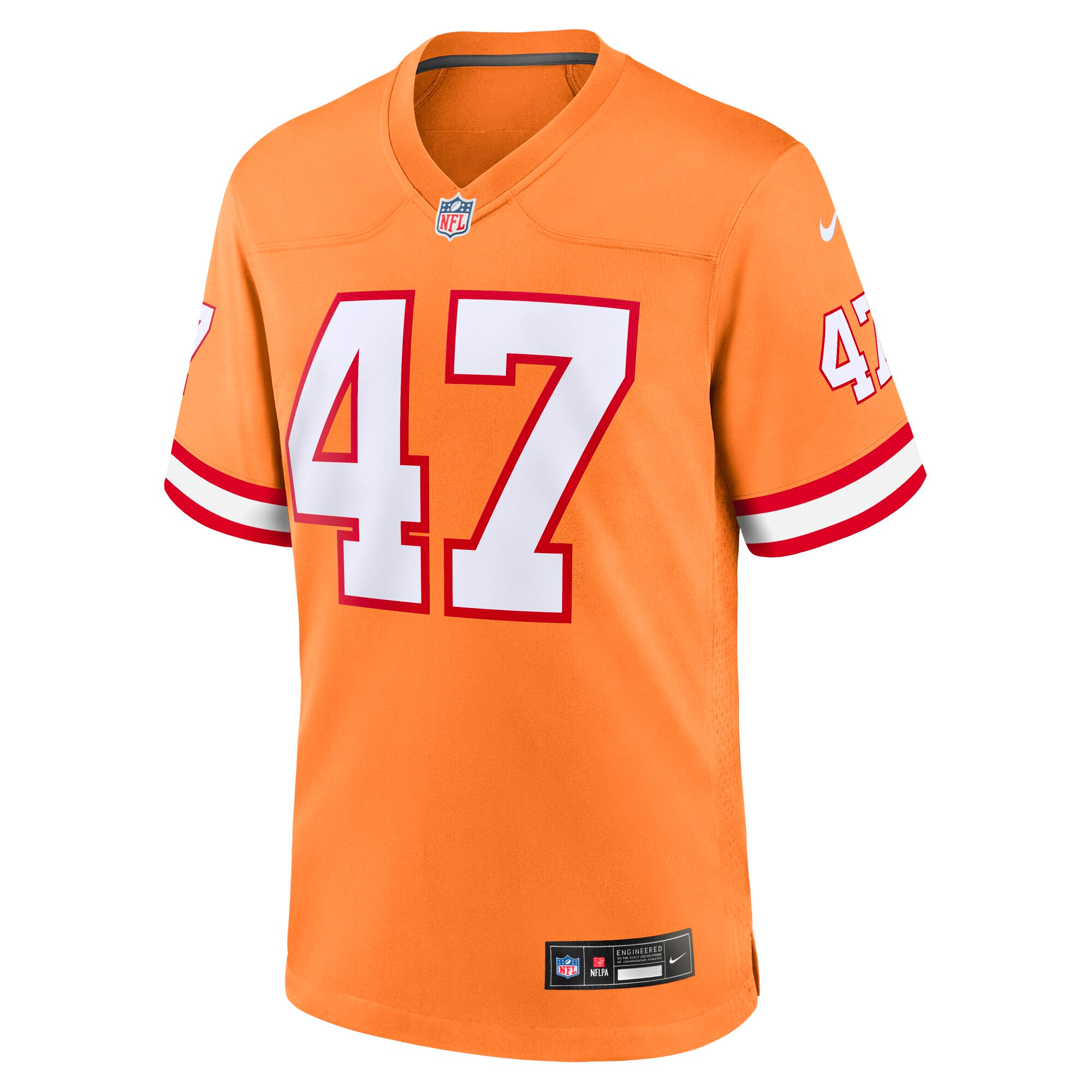 Alternative view of John Lynch Tampa Bay Buccaneers Retired Player Game Jersey - Youth