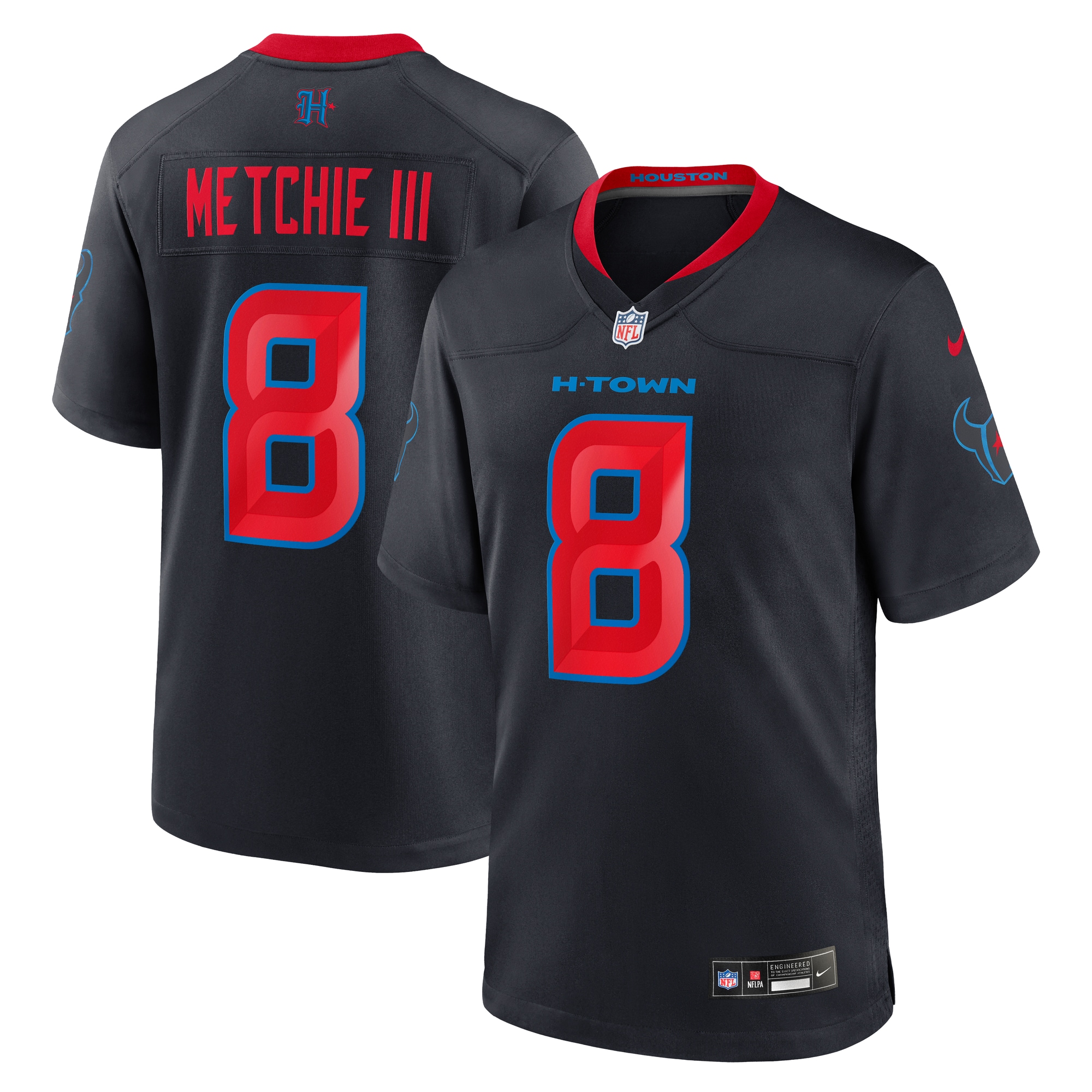 John Metchie III Houston Texans 2nd Alternate Game Jersey - Men's