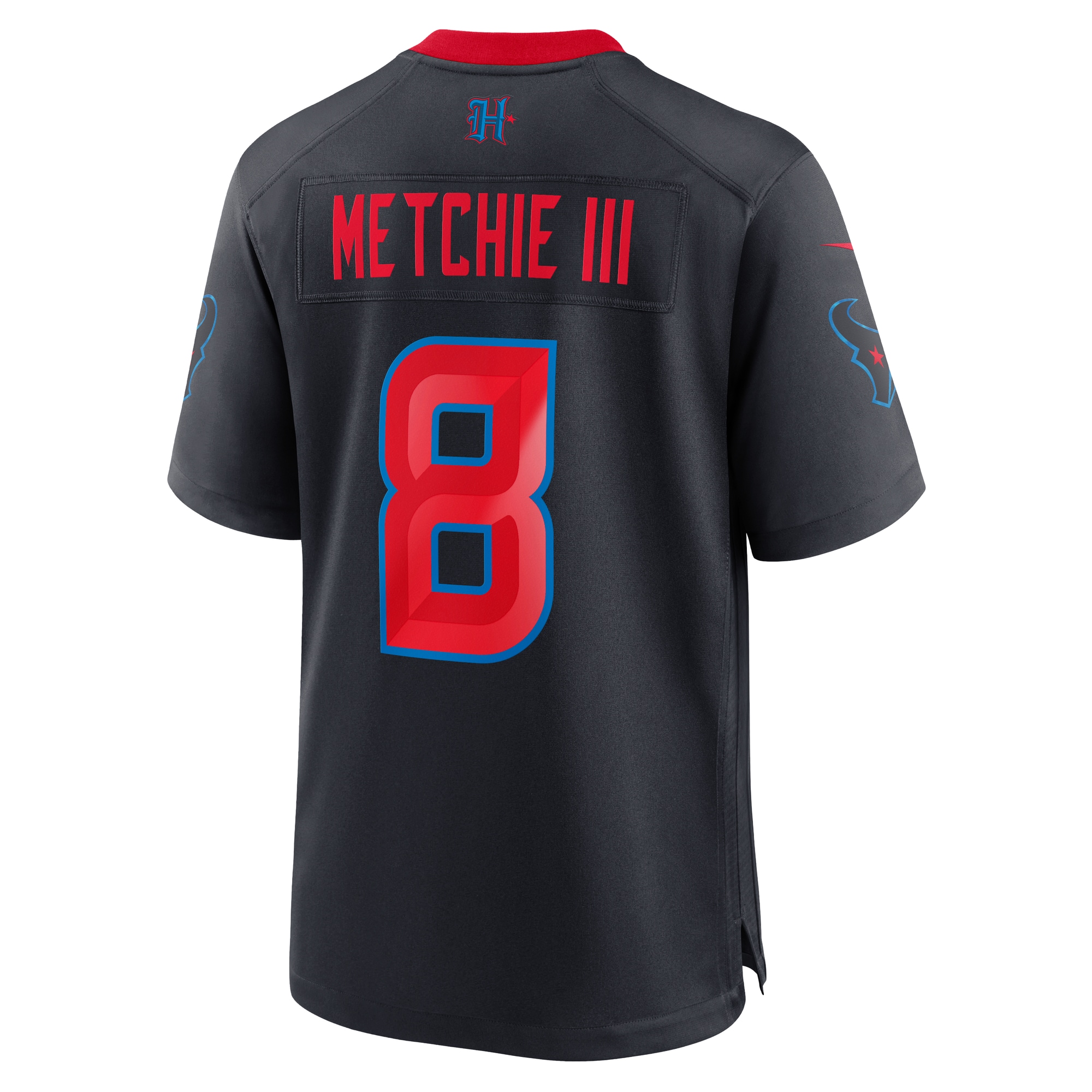 John Metchie III Houston Texans 2nd Alternate Game Jersey - Men's - Image 3