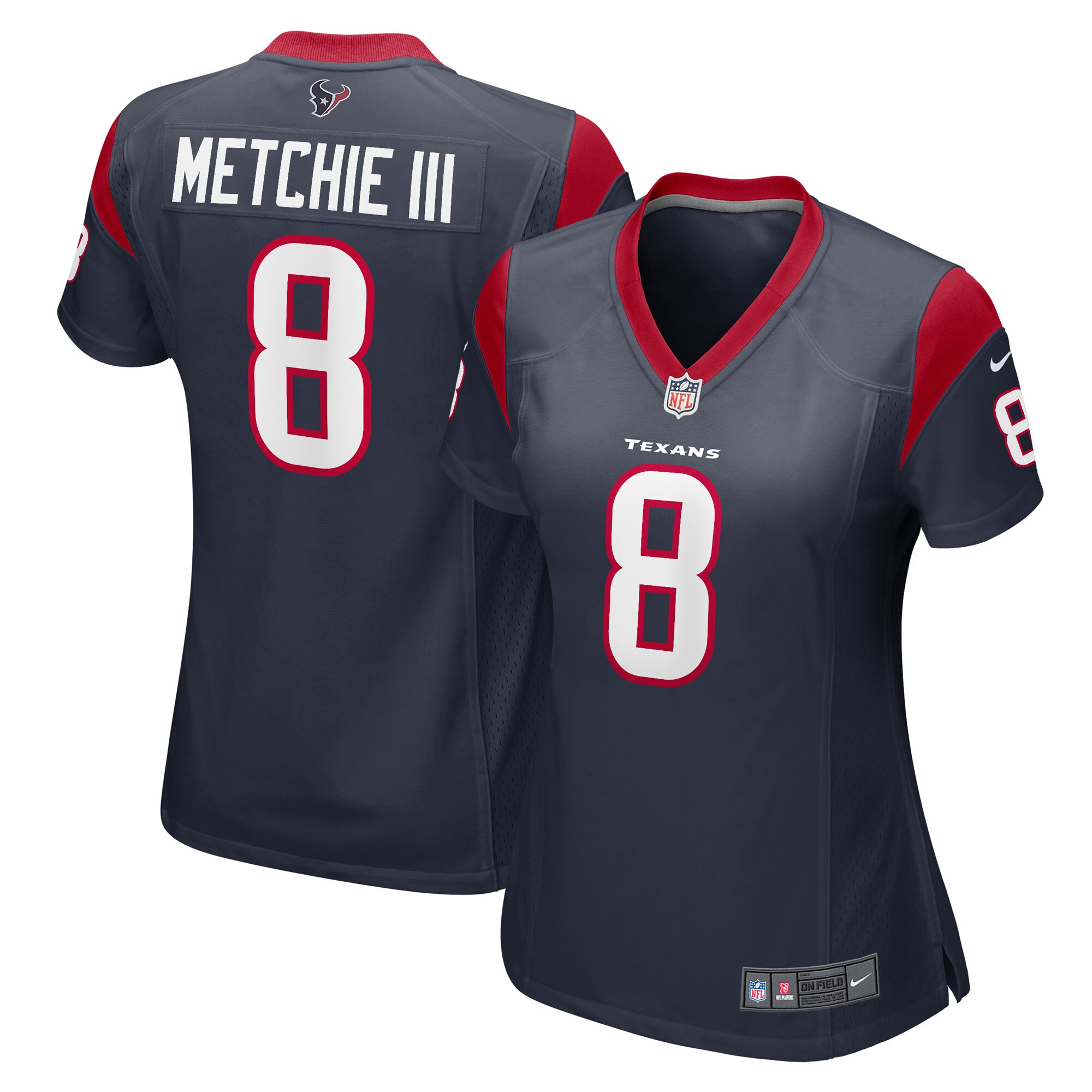 John Metchie III Houston Texans Game Jersey - Women's
