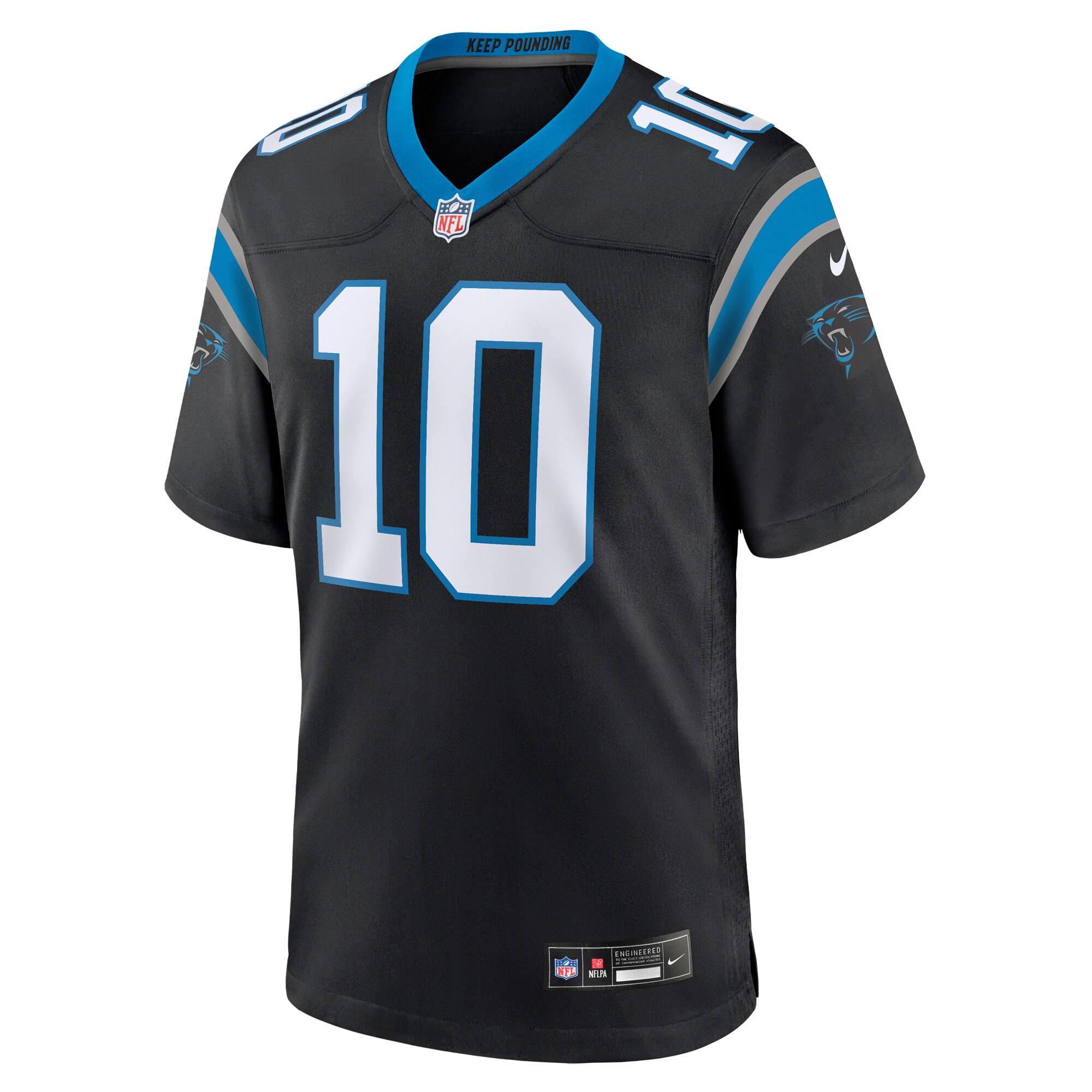 Alternative view of Johnny Hekker Carolina Panthers Game Jersey - Men's