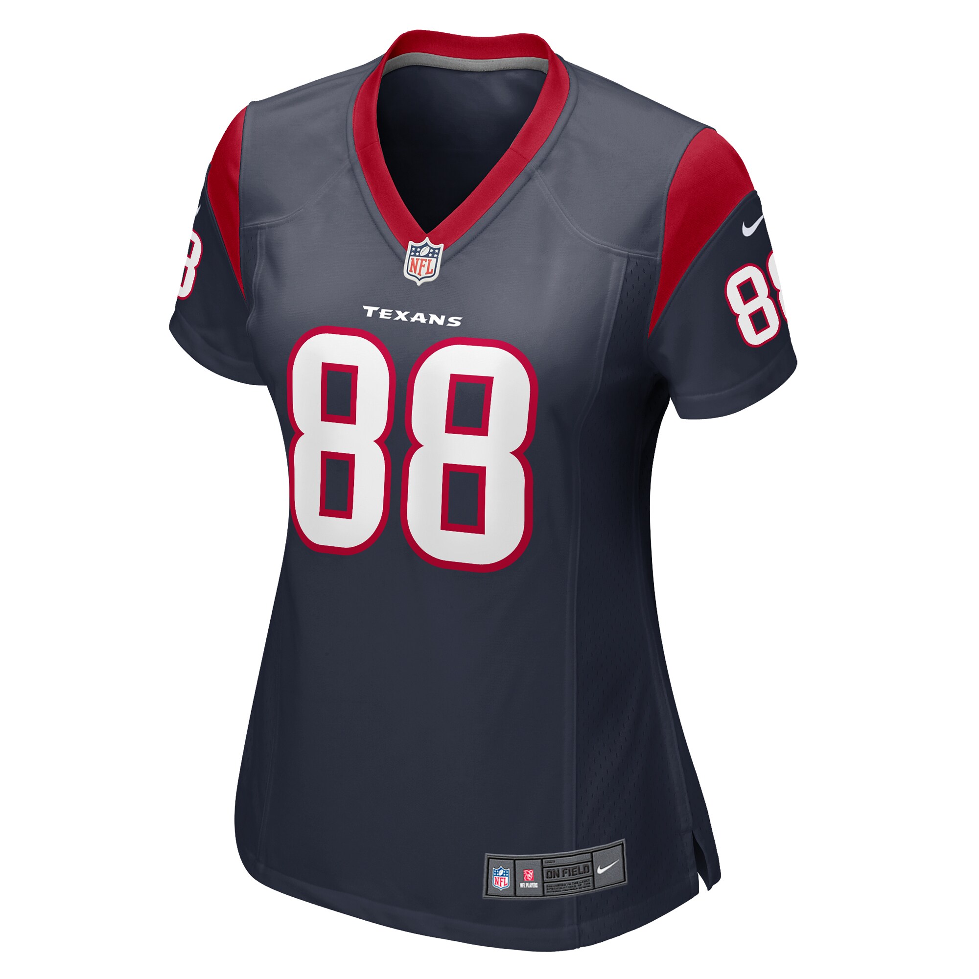 Alternative view of Johnny Johnson Houston Texans Game Jersey - Women's