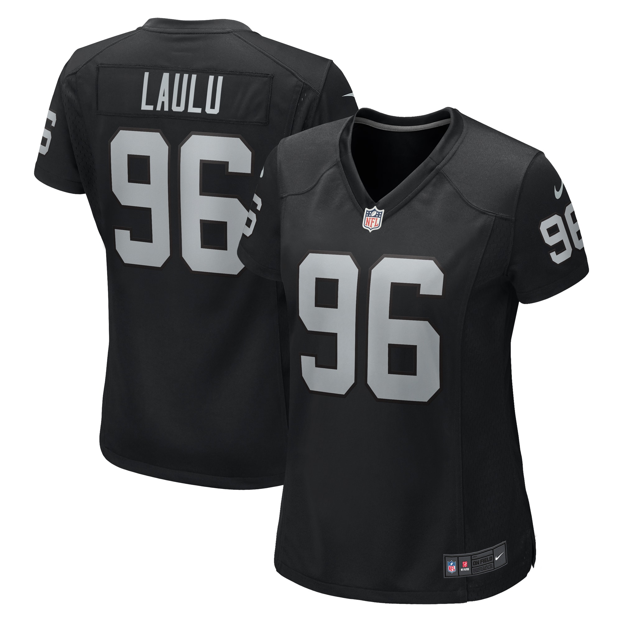 Jonah Laulu Las Vegas Raiders Game Jersey - Women's
