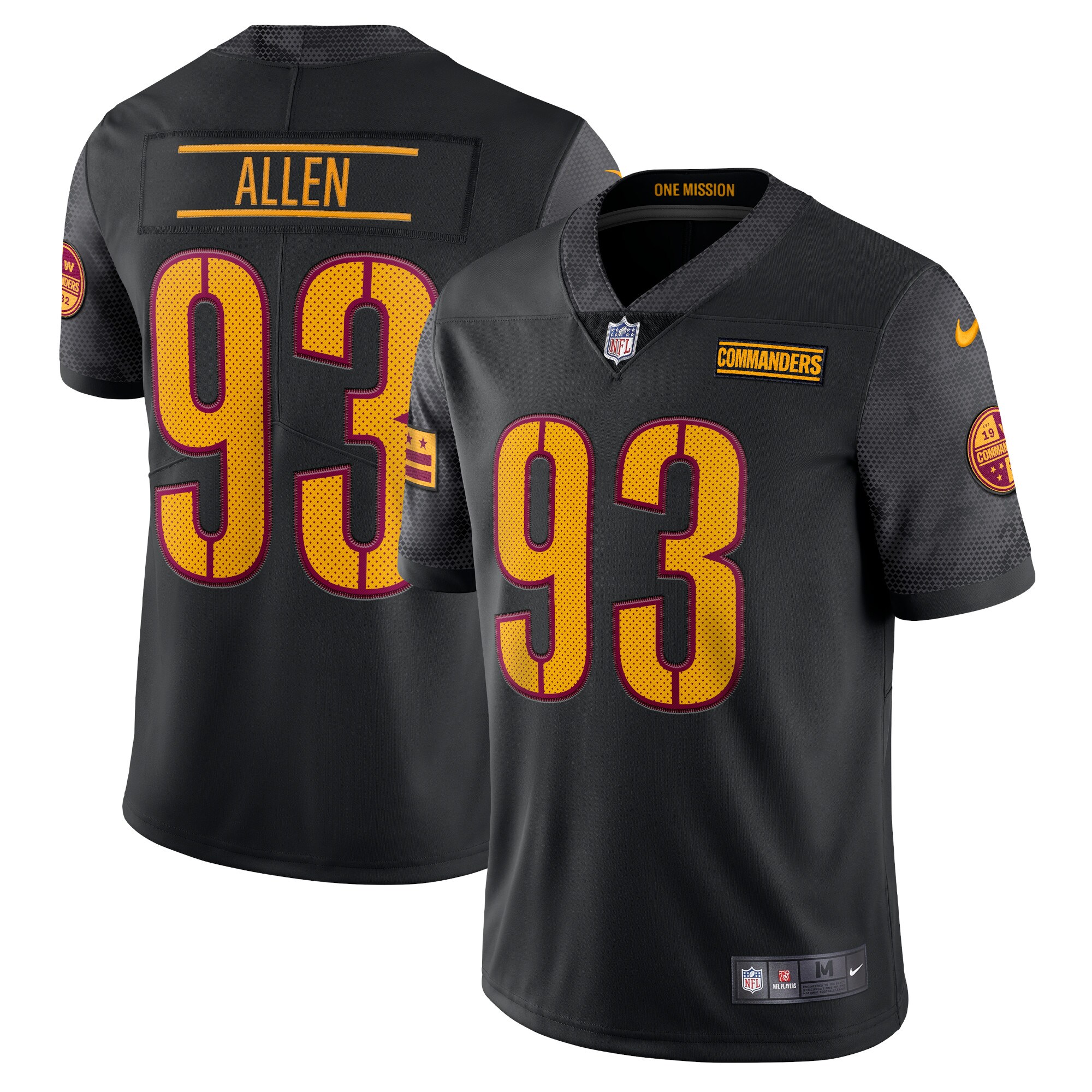 Jonathan Allen Washington Commanders Alternate Limited Jersey - Men's