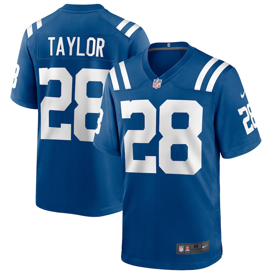 Jonathan Taylor #28 Indianapolis Colts Game Jersey - Men's | Royal