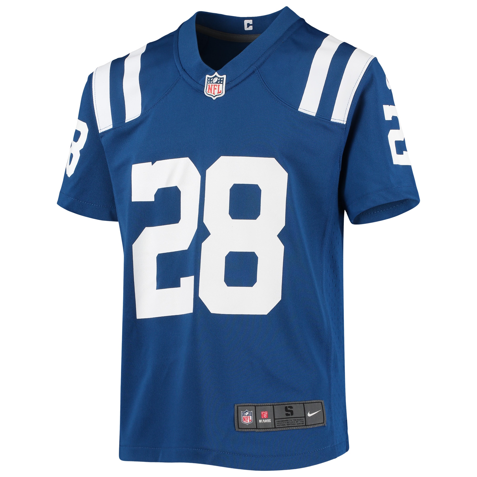 Alternative view of Jonathan Taylor Indianapolis Colts Game Jersey - Youth