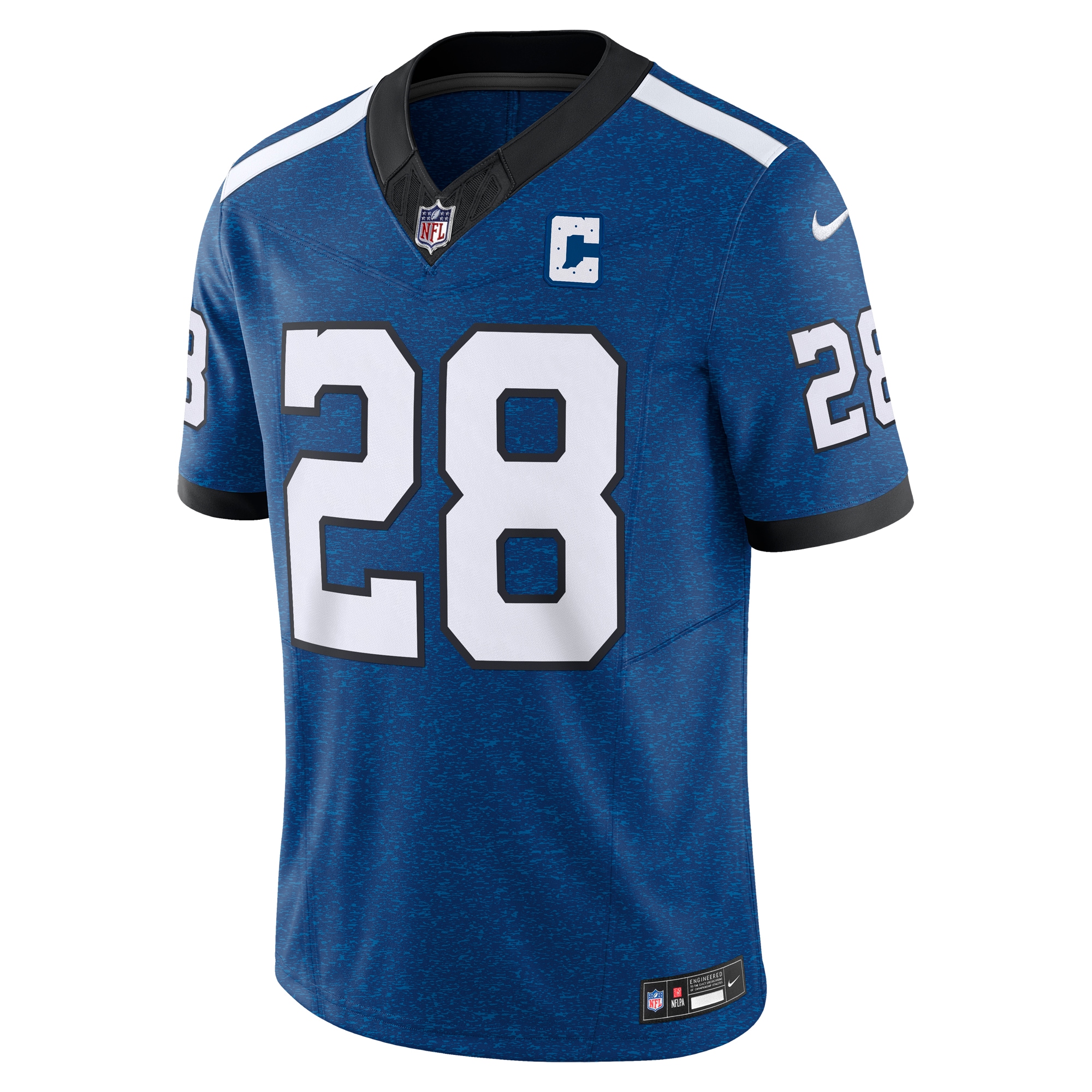 Alternative view of Jonathan Taylor Indianapolis Colts Vapor F.U.S.E. Limited Jersey - Men's