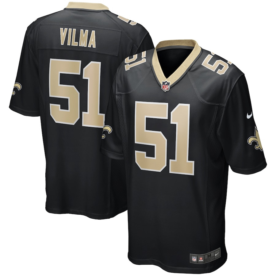 Jonathan Vilma #51 New Orleans Saints Game Jersey - Men's | Black