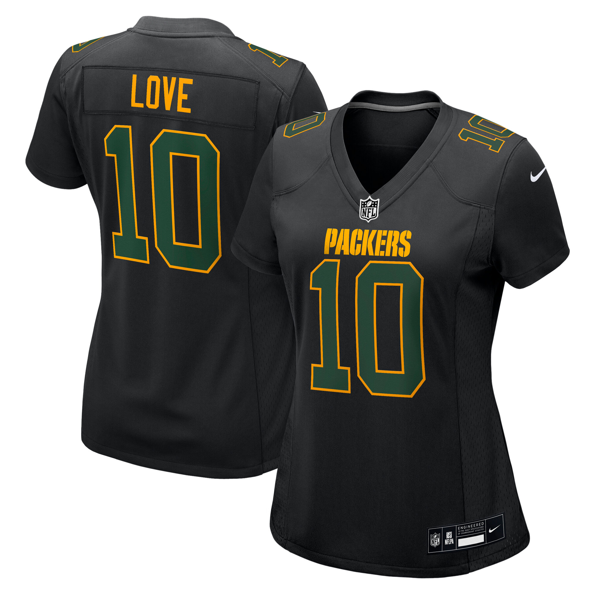 Jordan Love Green Bay Packers Game Jersey - Women's