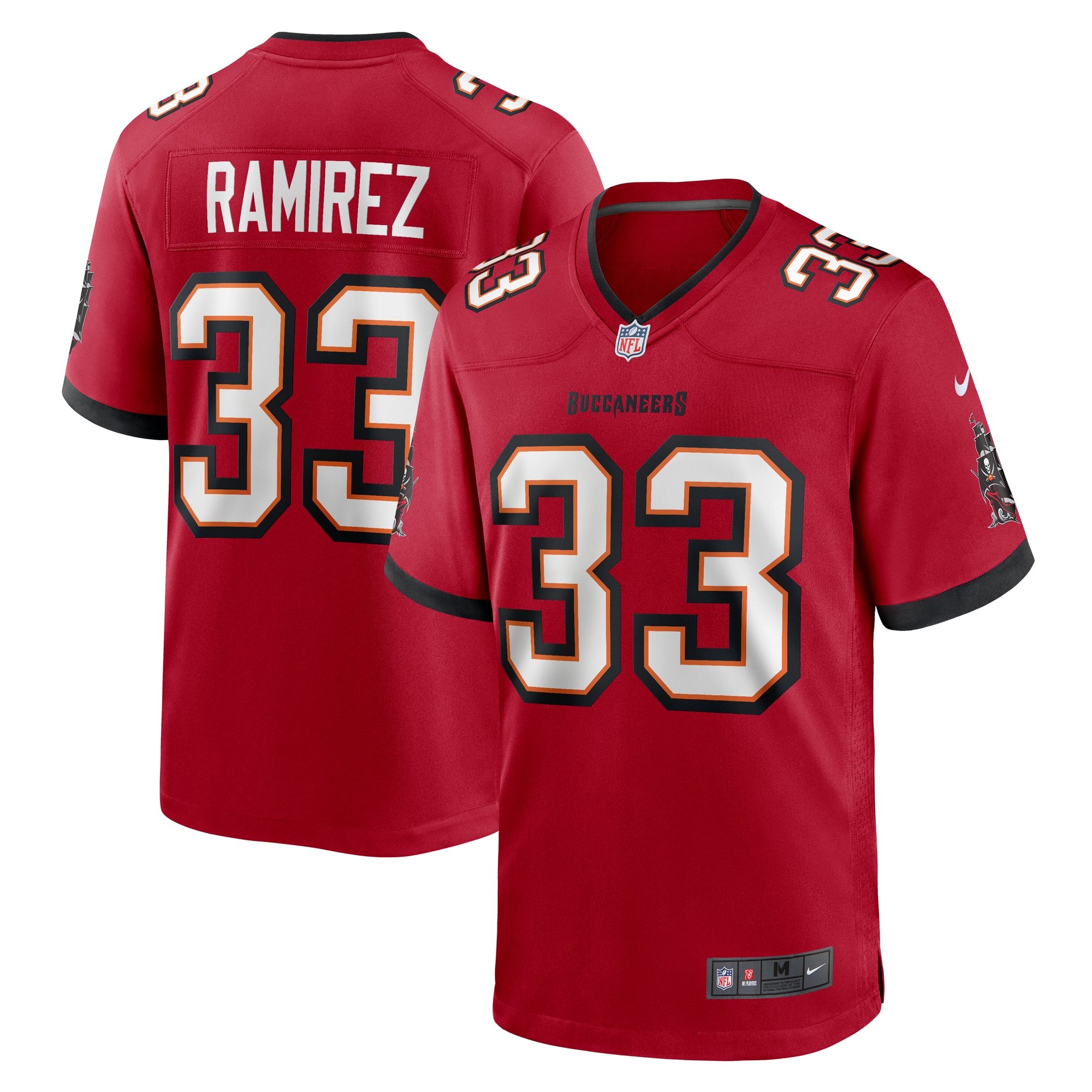 Jose Ramirez Tampa Bay Buccaneers Game Jersey - Men's