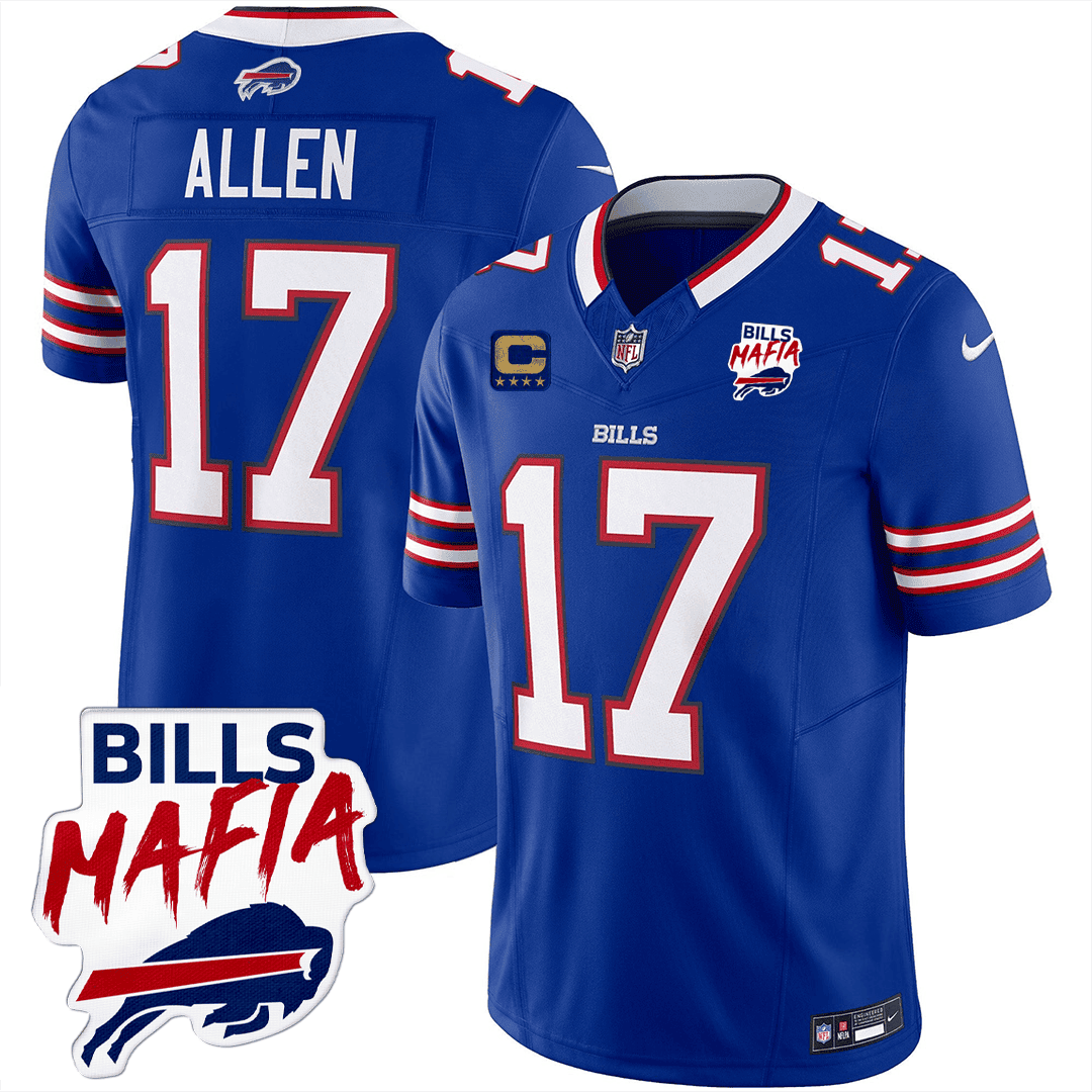 Josh Allen #17 Buffalo Bills Game Jersey - Men's | Royal