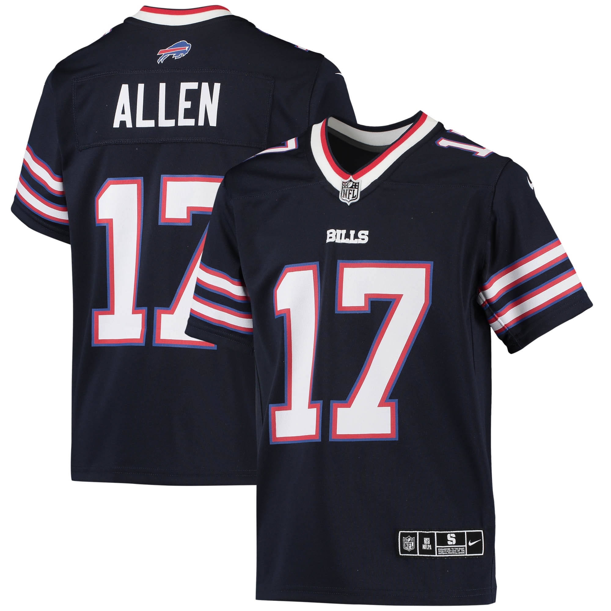 Josh Allen Buffalo Bills Inverted Game Jersey - Youth