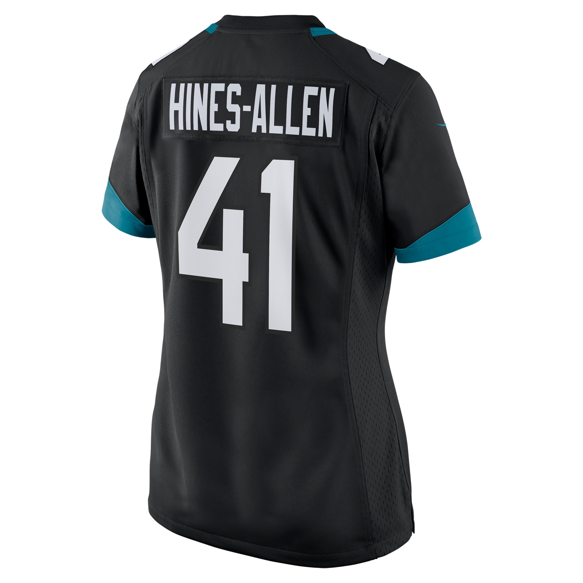 Josh Hines-Allen Jacksonville Jaguars Alternate Game Jersey - Women's | Allen Black Alternate Player Game Jersey - Image 3