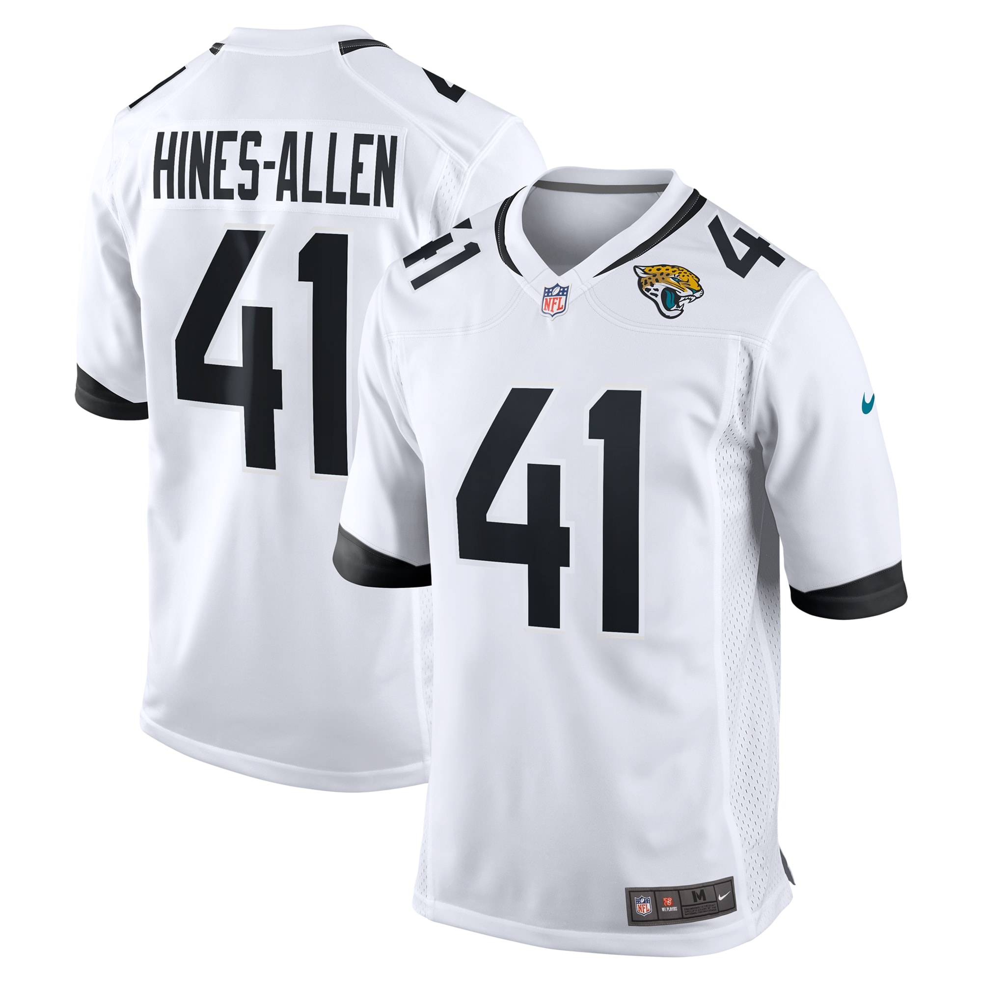 Josh Hines-Allen Jacksonville Jaguars Game Jersey - Men's | Allen White Player Game Jersey