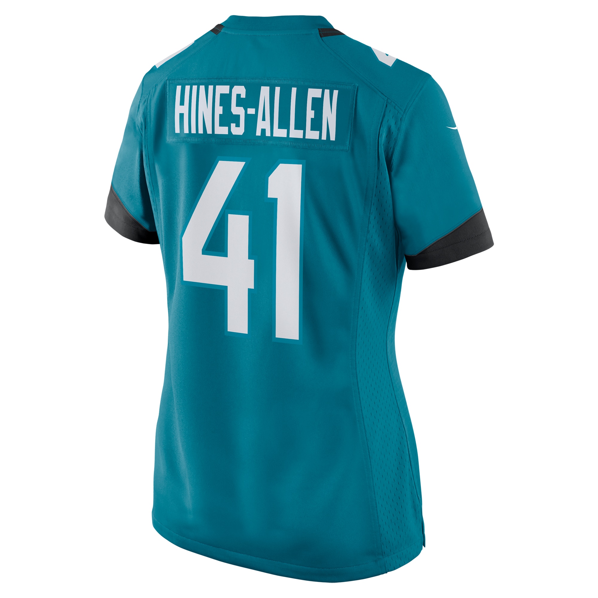 Josh Hines-Allen Jacksonville Jaguars Game Jersey - Women's | Allen Teal Player Game Jersey - Image 3