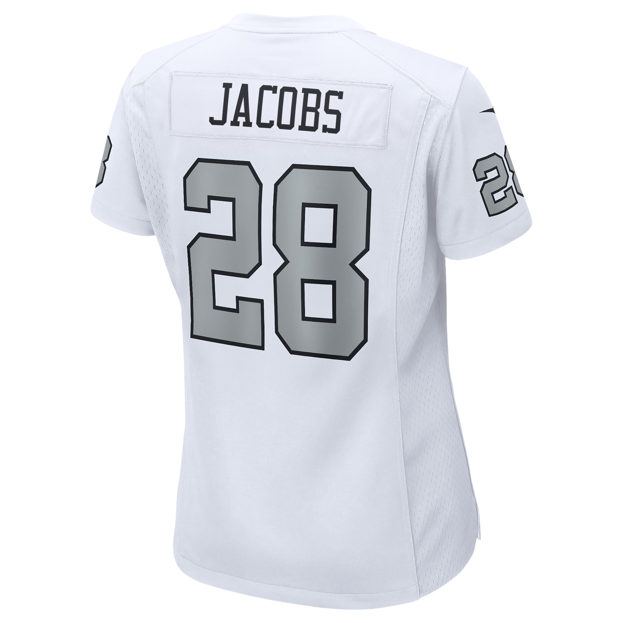 Josh Jacobs Las Vegas Raiders Alternate Game Jersey - Women's - Image 3