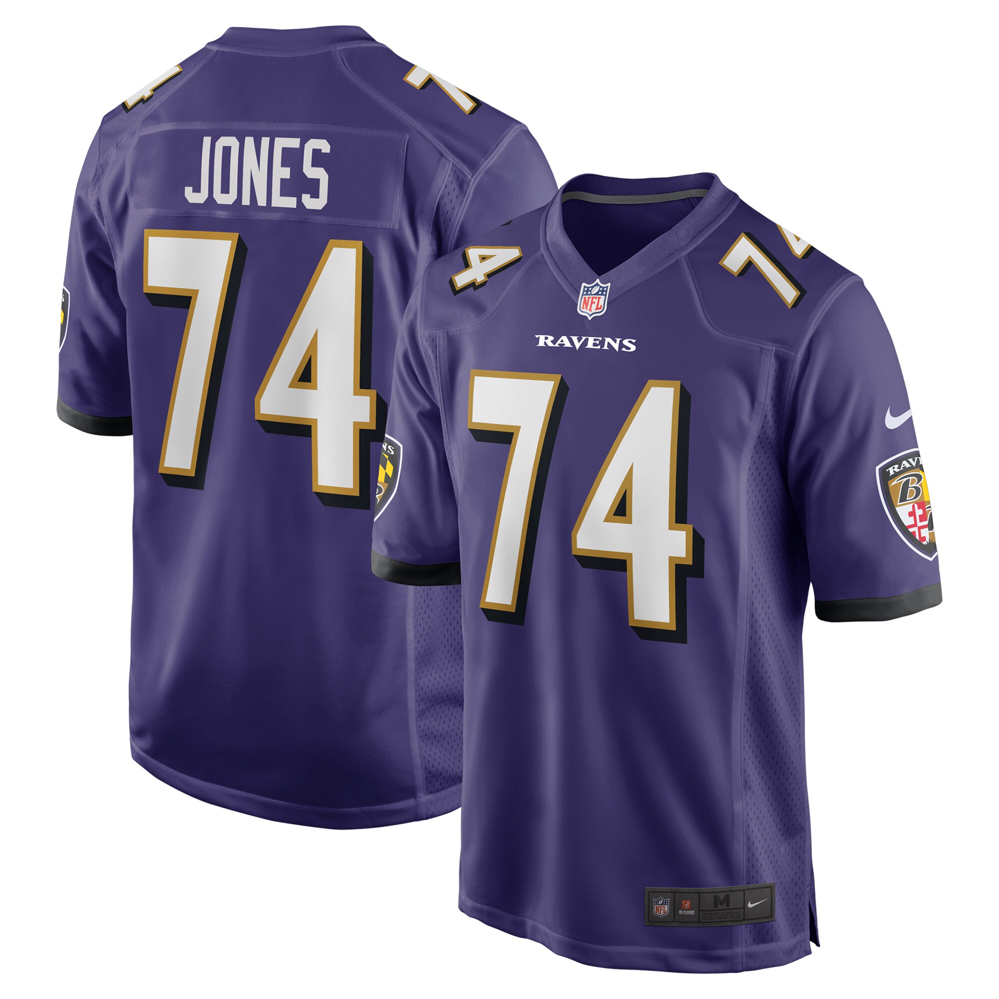 Josh Jones Baltimore Ravens Game Jersey - Men's