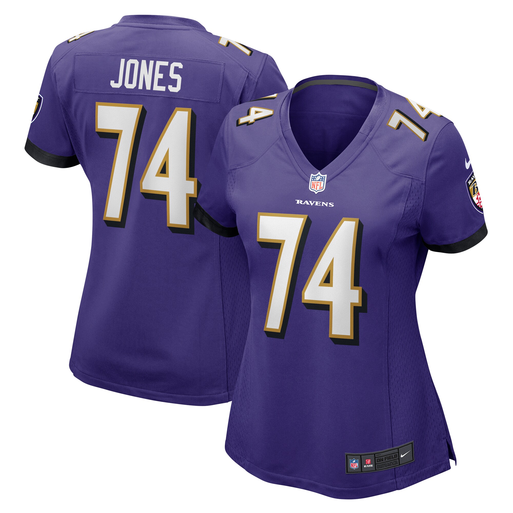 Josh Jones Baltimore Ravens Game Jersey - Women's
