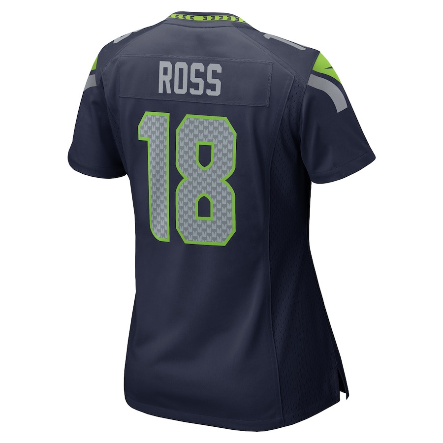 Josh Ross #18 Seattle Seahawks Game Jersey - Women's | College Navy - Image 3