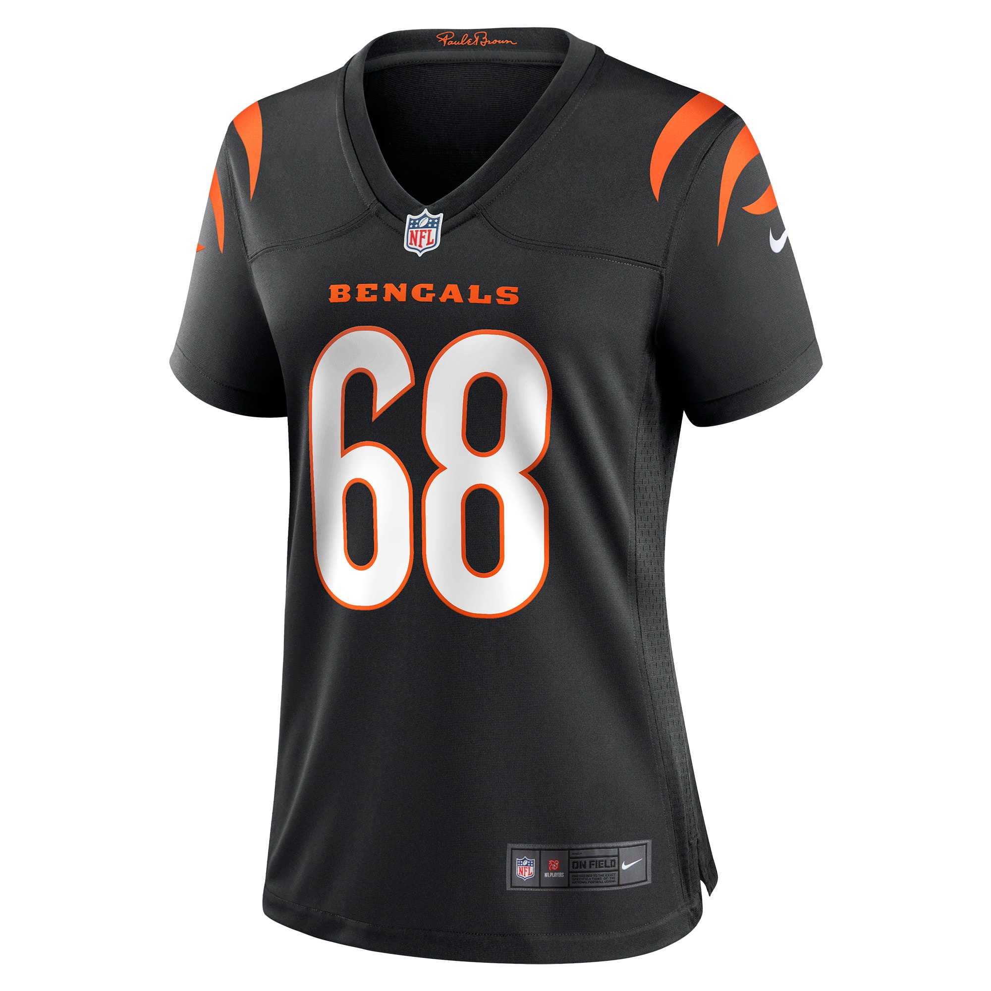 Alternative view of Josh Tupou Cincinnati Bengals Game Jersey - Women's