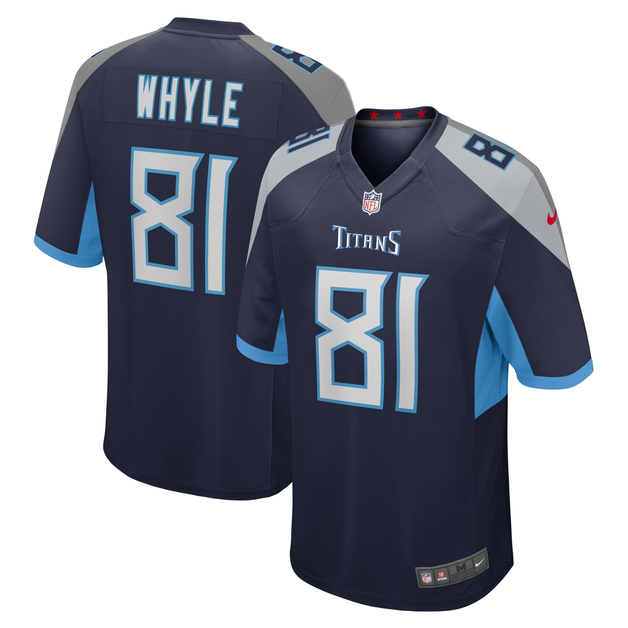 Josh Whyle Tennessee Titans Game Jersey - Men's