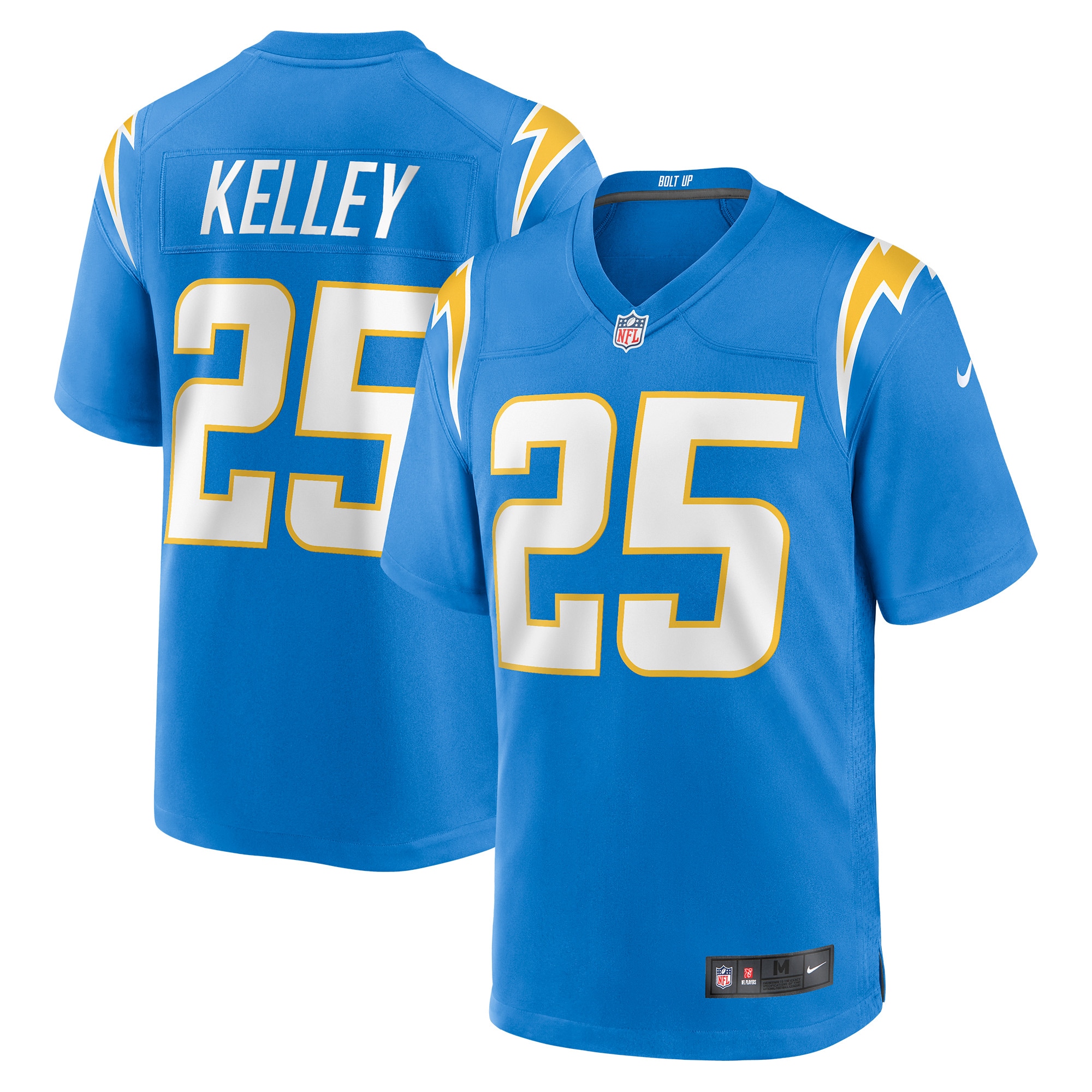 Joshua Kelley Los Angeles Chargers Game Jersey - Men's