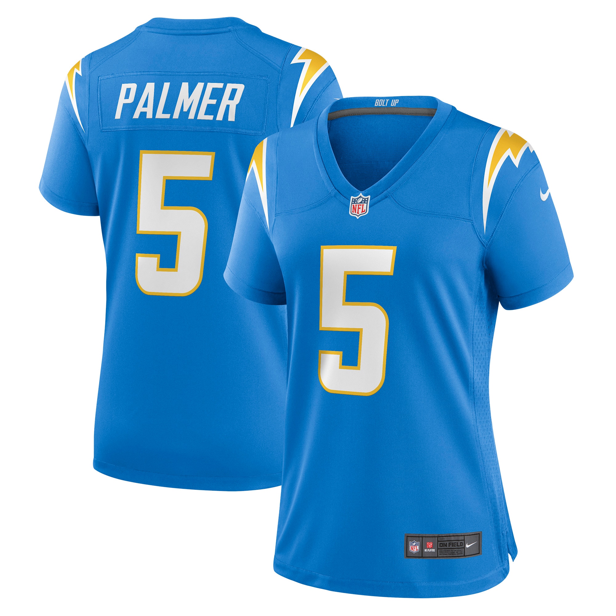 Joshua Palmer Los Angeles Chargers Game Jersey - Women's
