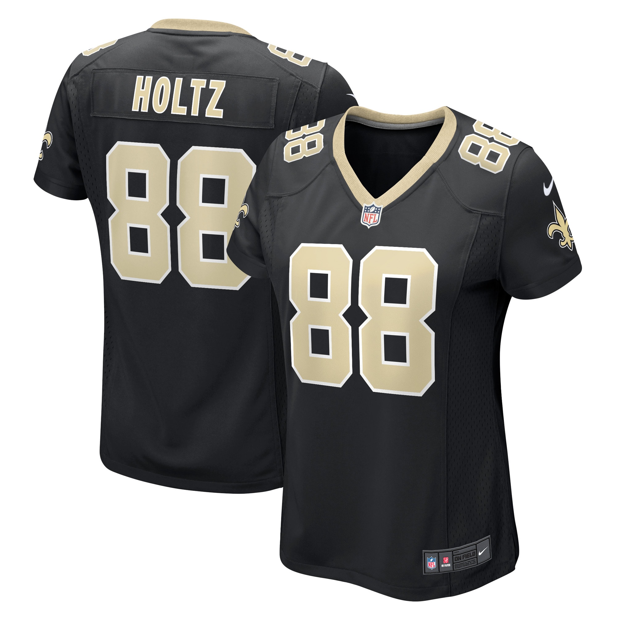 J.P. Holtz New Orleans Saints Game Jersey - Women's