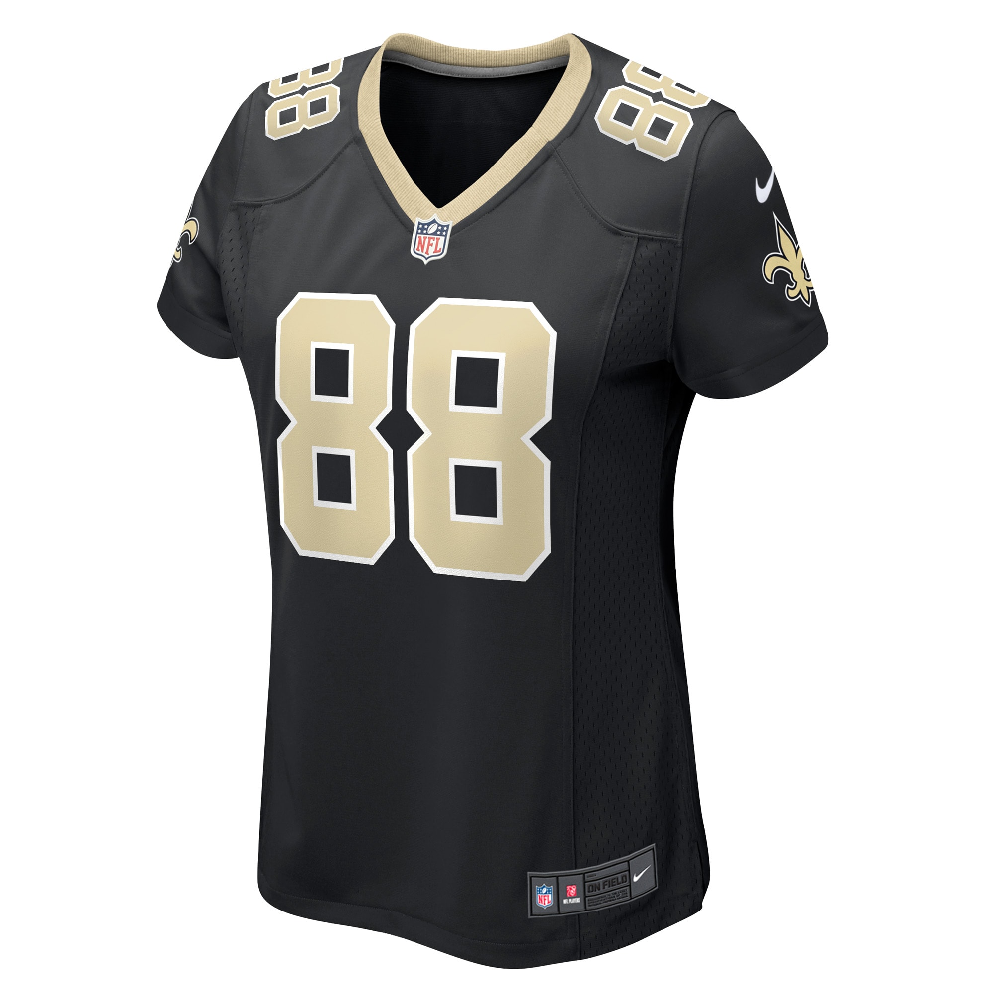 Alternative view of J.P. Holtz New Orleans Saints Game Jersey - Women's