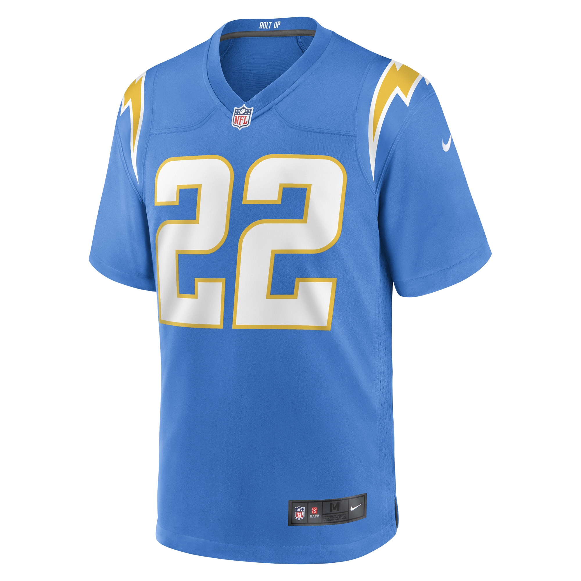 Alternative view of JT Woods Los Angeles Chargers Game Jersey - Men's