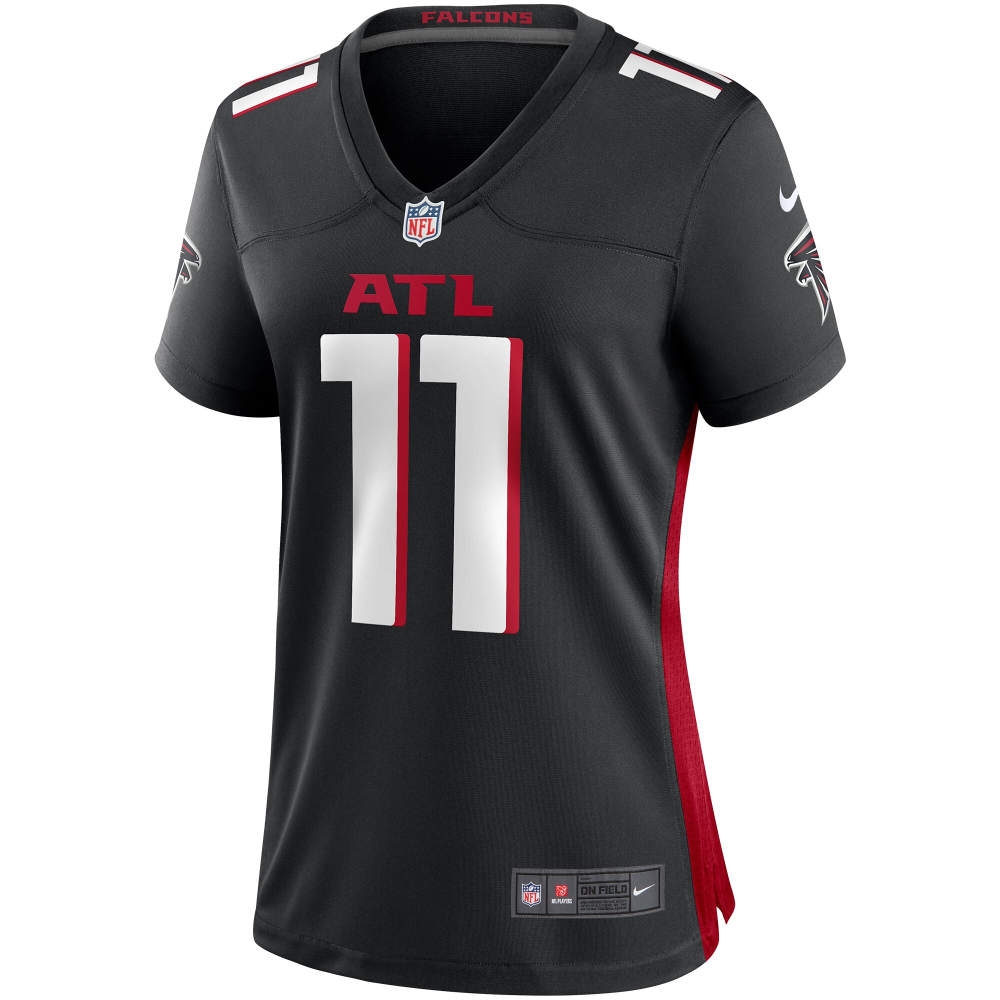 Alternative view of Julio Jones Atlanta Falcons Game Jersey - Women's