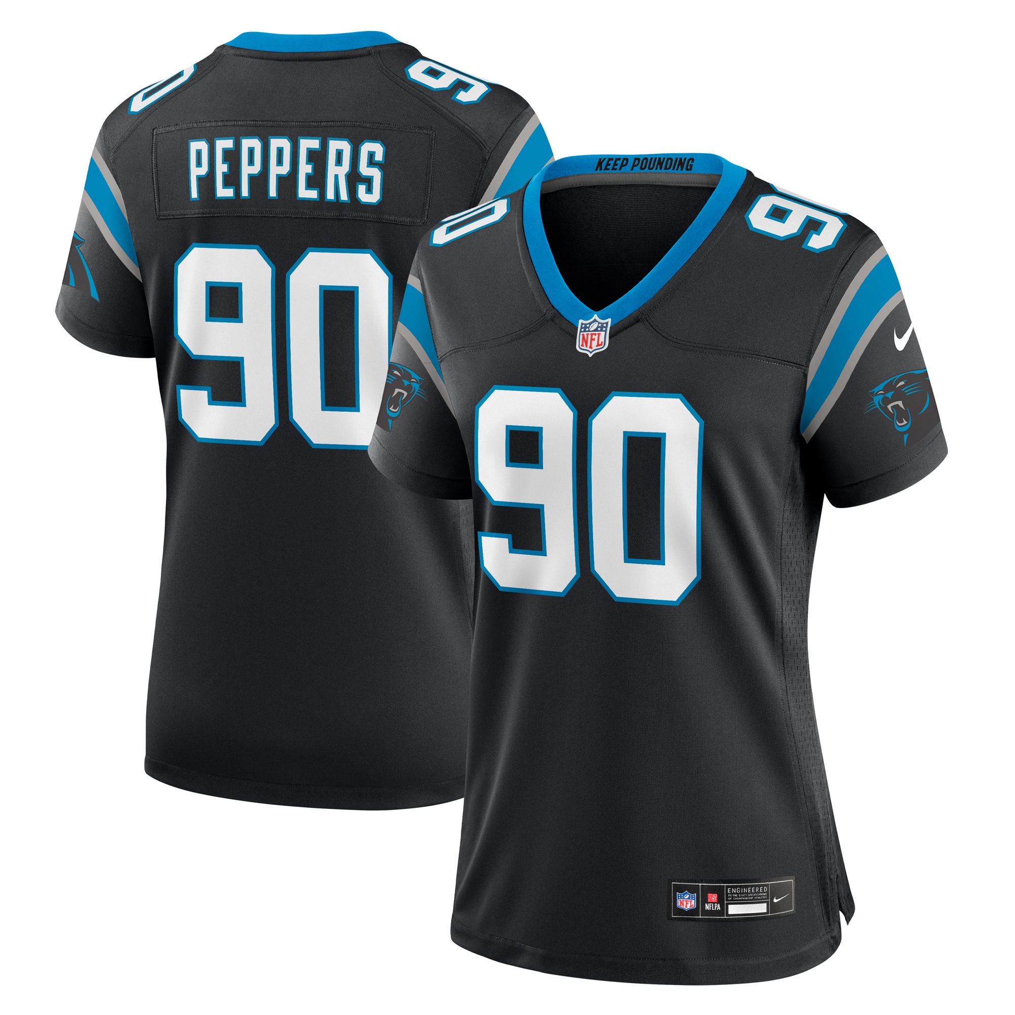 Julius Peppers Carolina Panthers Retired Player Game Jersey - Women's