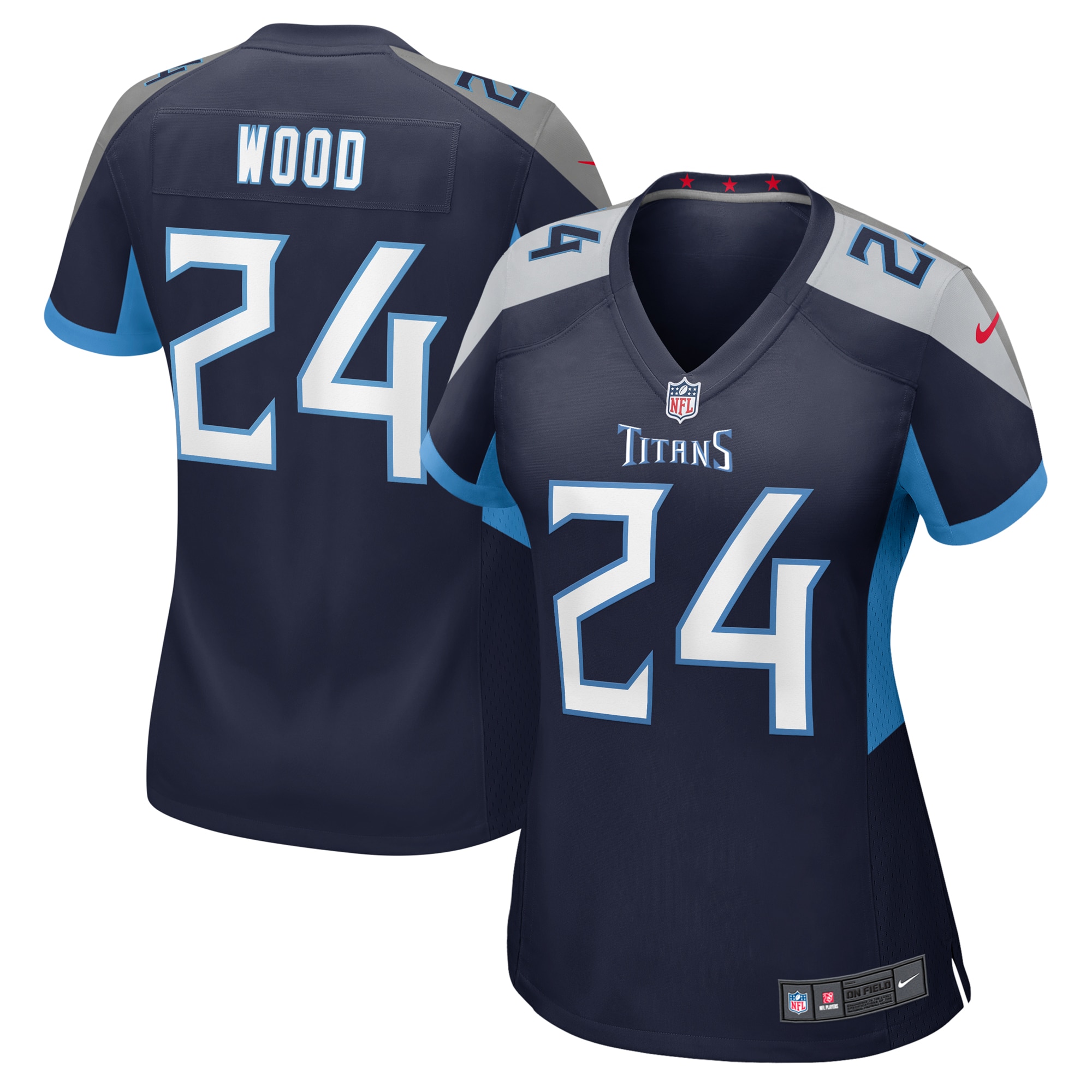 Julius Wood Tennessee Titans Game Jersey - Women's