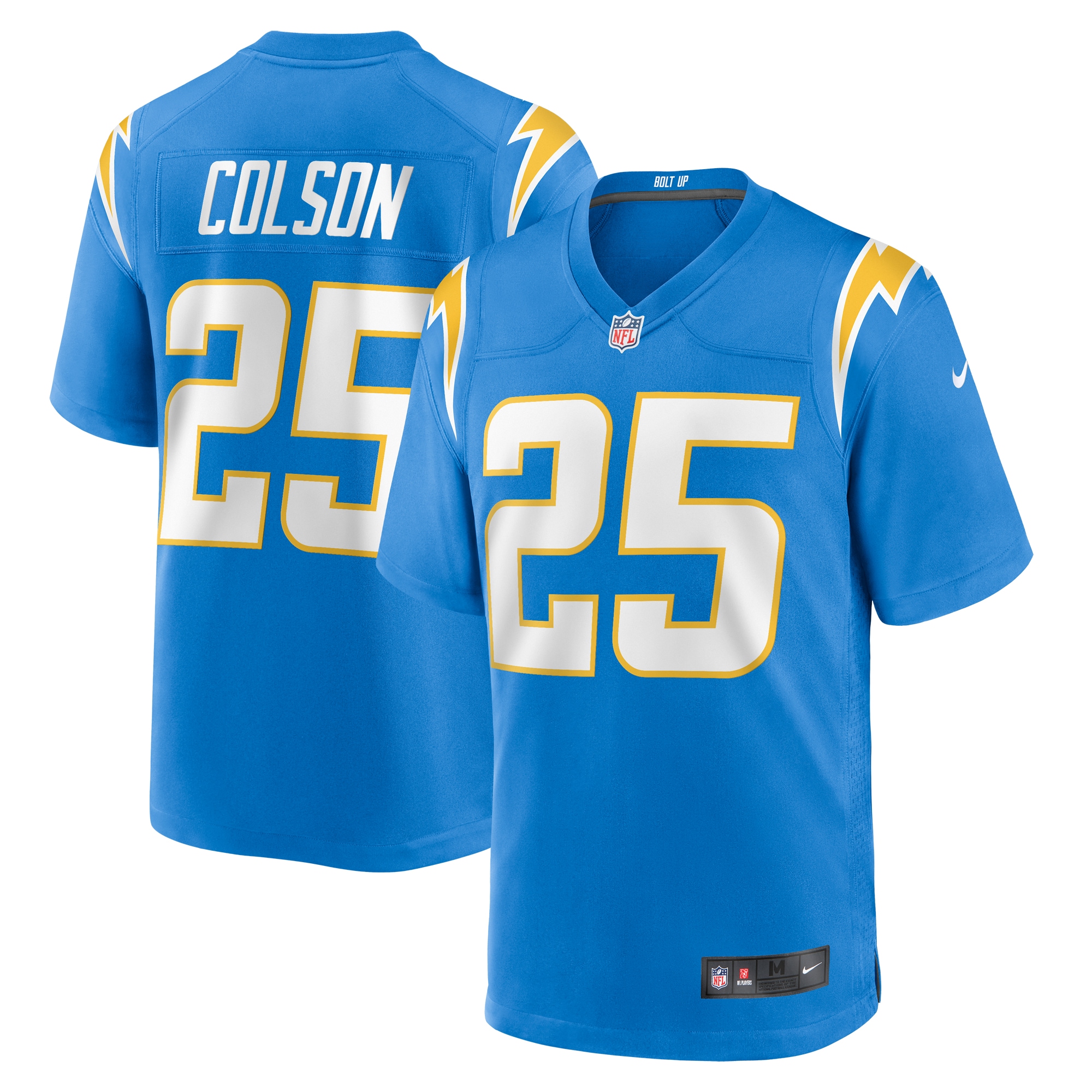 Junior Colson Los Angeles Chargers Game Jersey - Men's