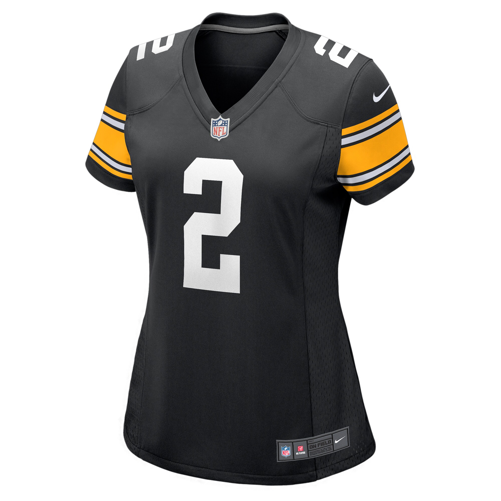 Alternative view of Justin Fields Pittsburgh Steelers Alternate Game Jersey - Women's