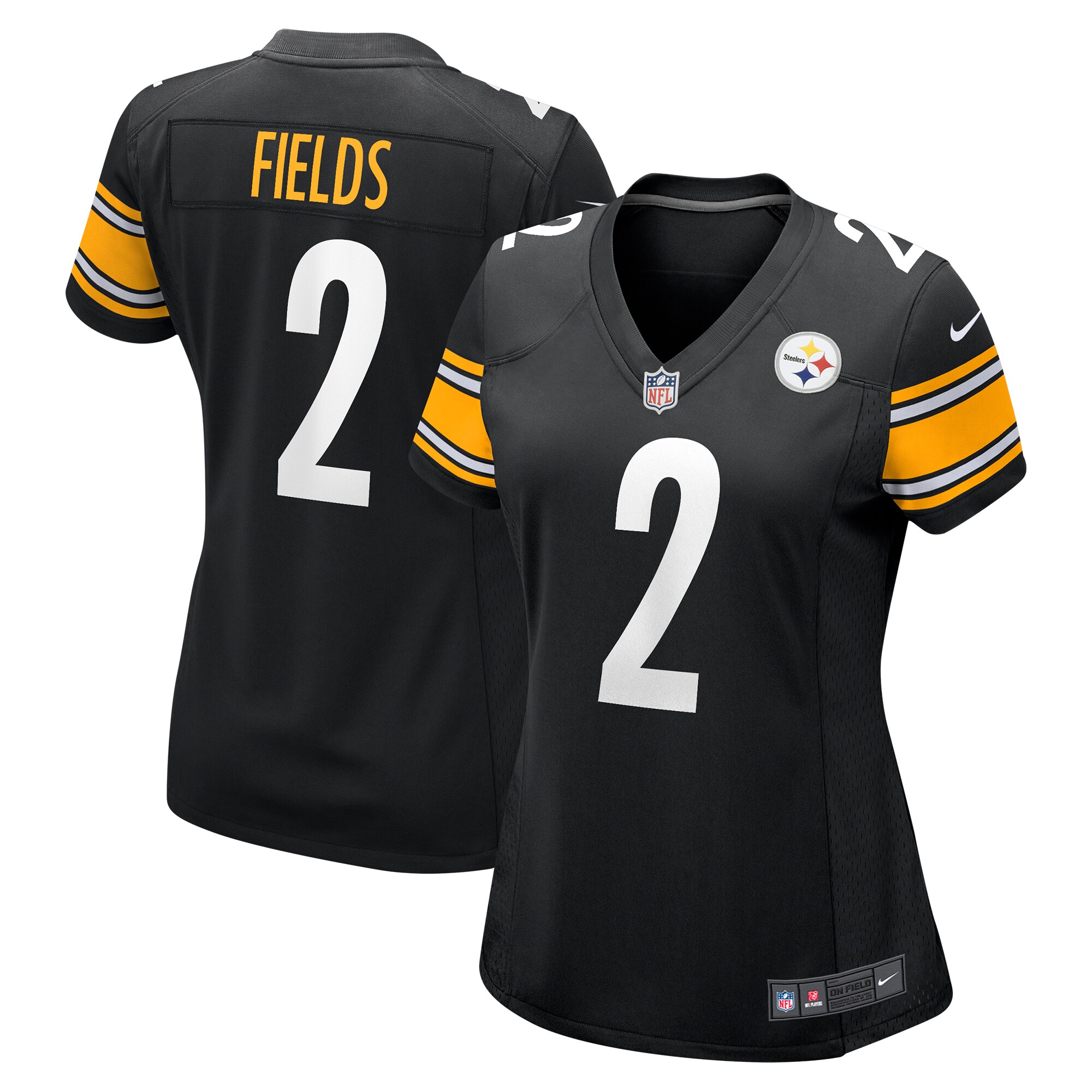 Justin Fields Pittsburgh Steelers Game Jersey - Women's
