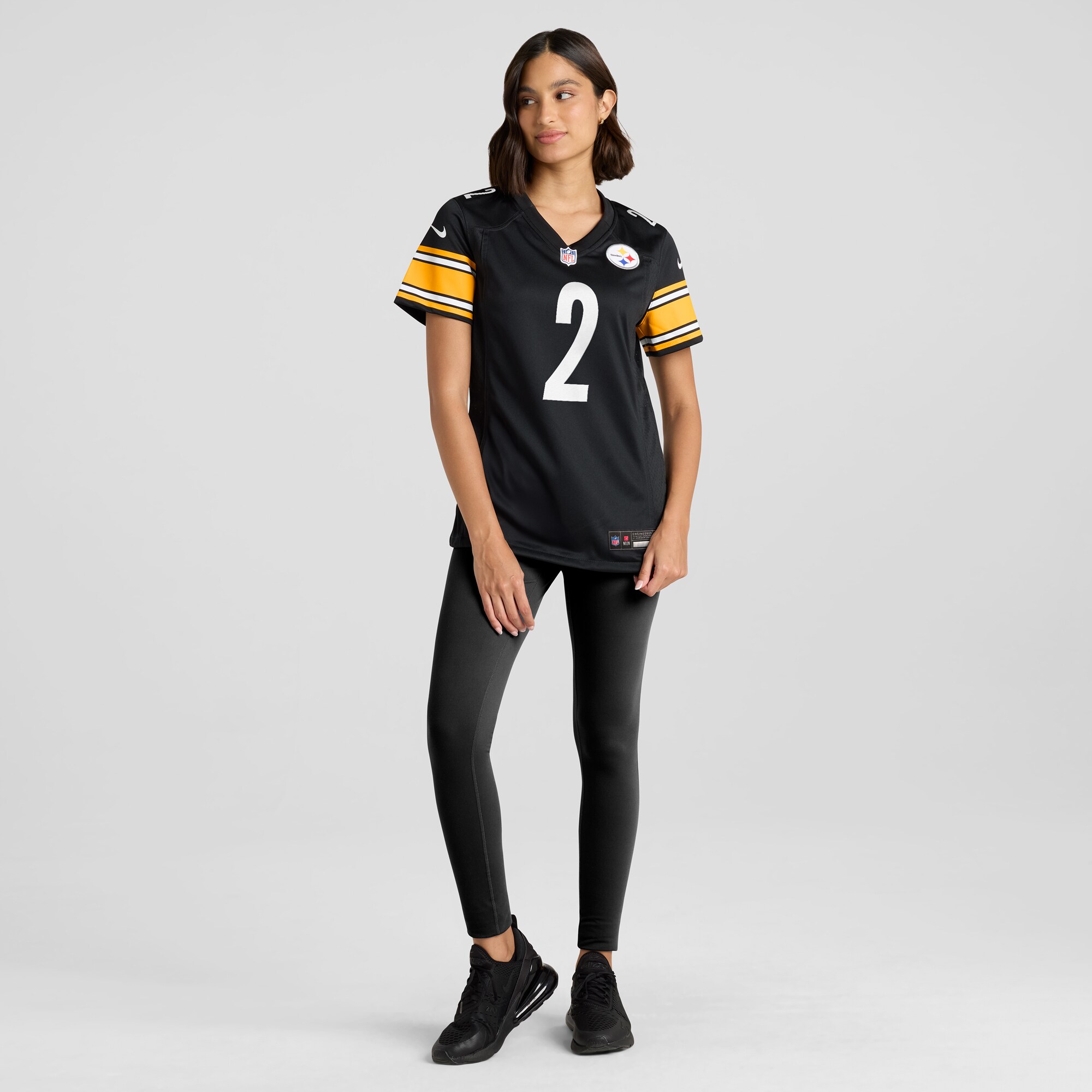 Justin Fields Pittsburgh Steelers Game Jersey - Women's - Image 4