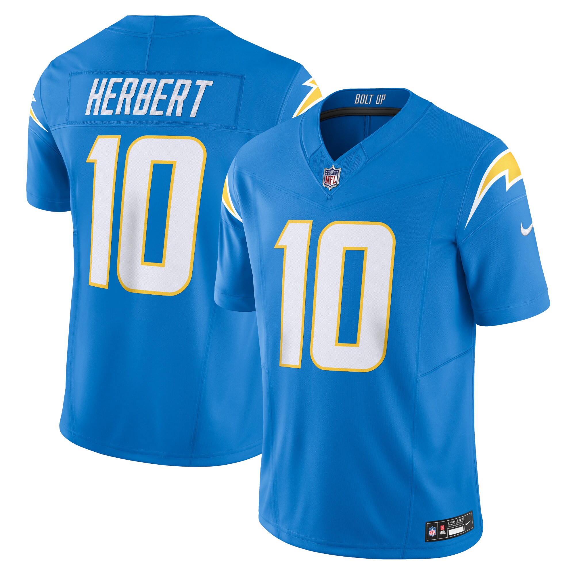 Justin Herbert Los Angeles Chargers Vapor F.U.S.E. Limited Jersey - Men's