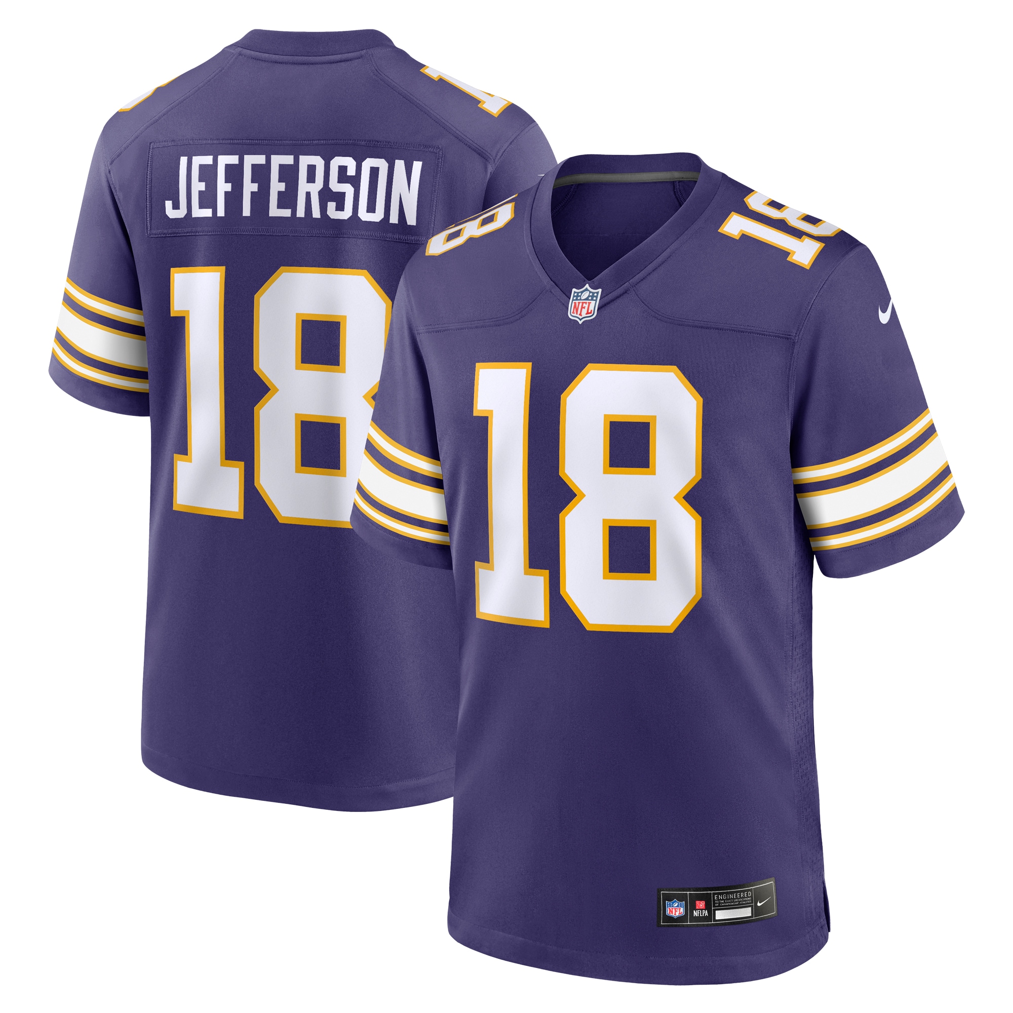 Justin Jefferson Minnesota Vikings Classic Game Jersey - Men's
