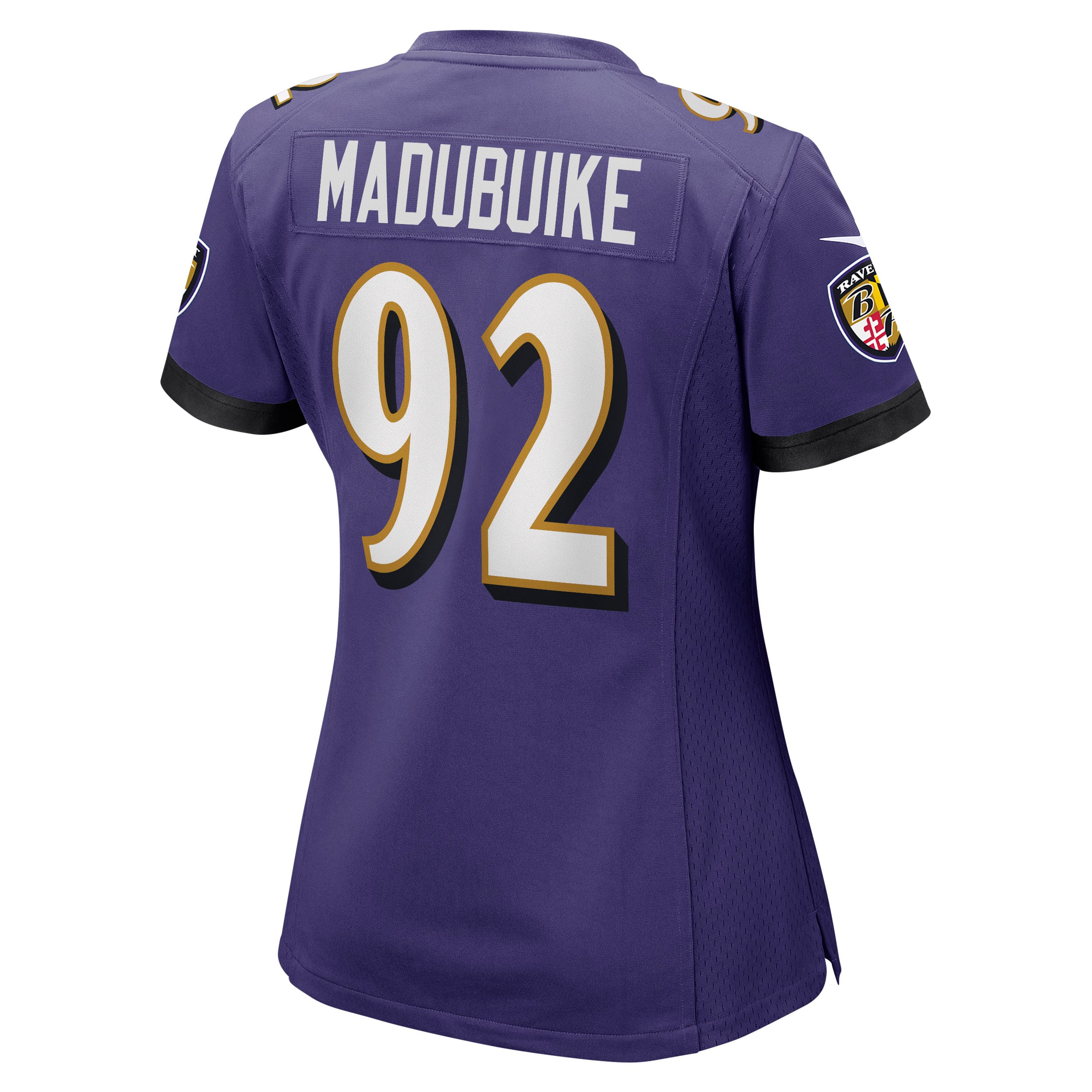 Justin Madubuike Baltimore Ravens Game Jersey - Women's - Image 3