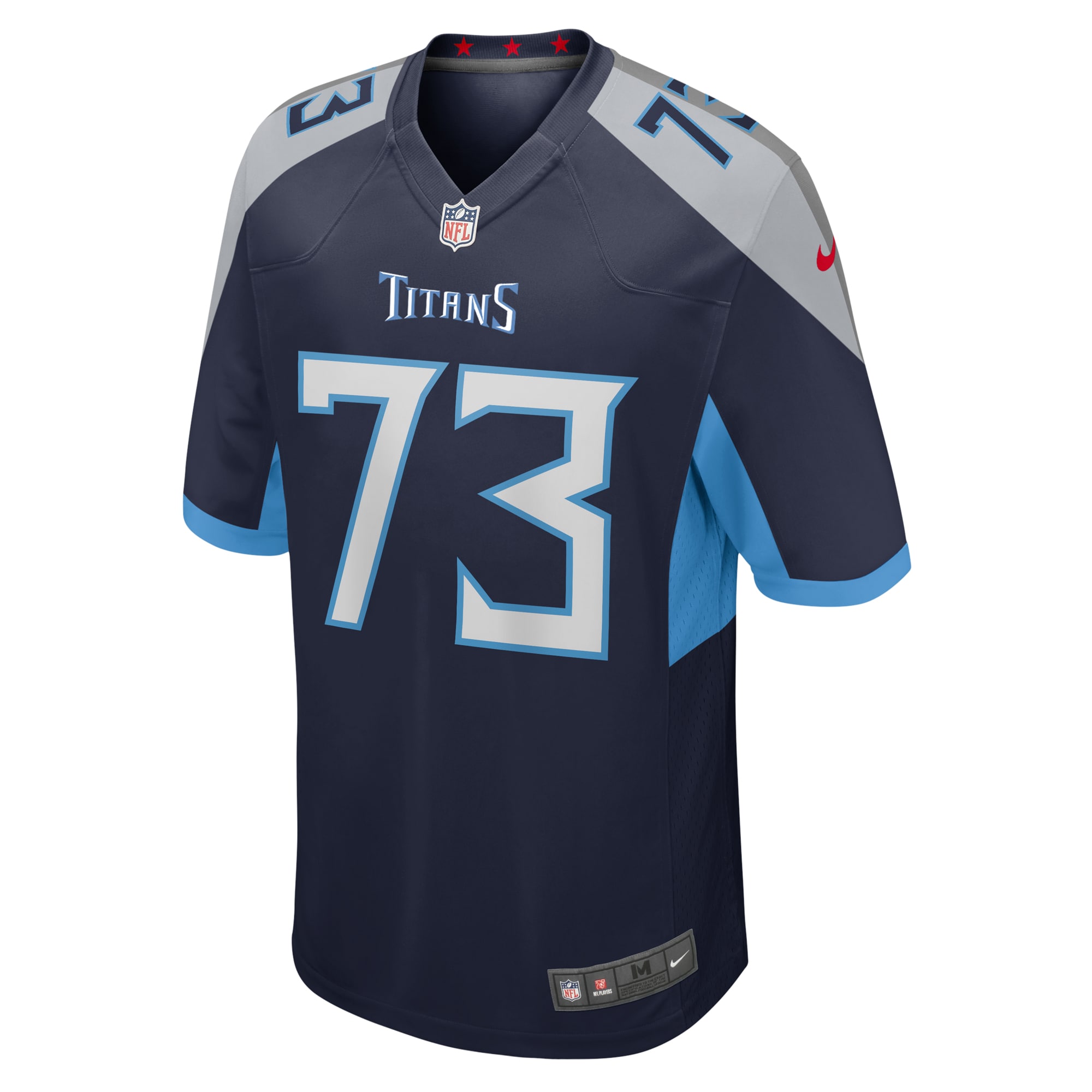 Alternative view of Justin Murray Tennessee Titans Game Jersey - Men's
