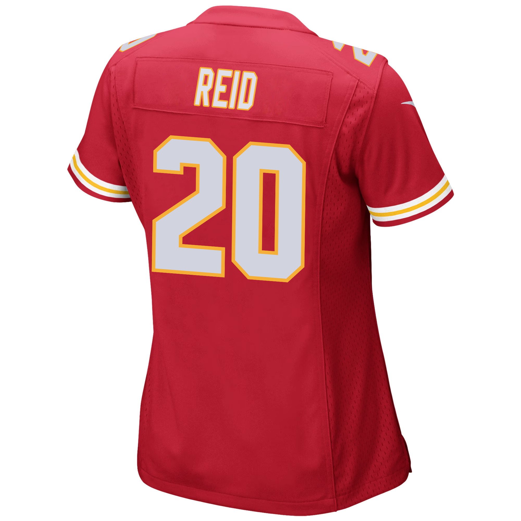 Justin Reid #20 Kansas City Chiefs Super Bowl LVIII Champions 4X Game Jersey - Women's | Red - Image 3