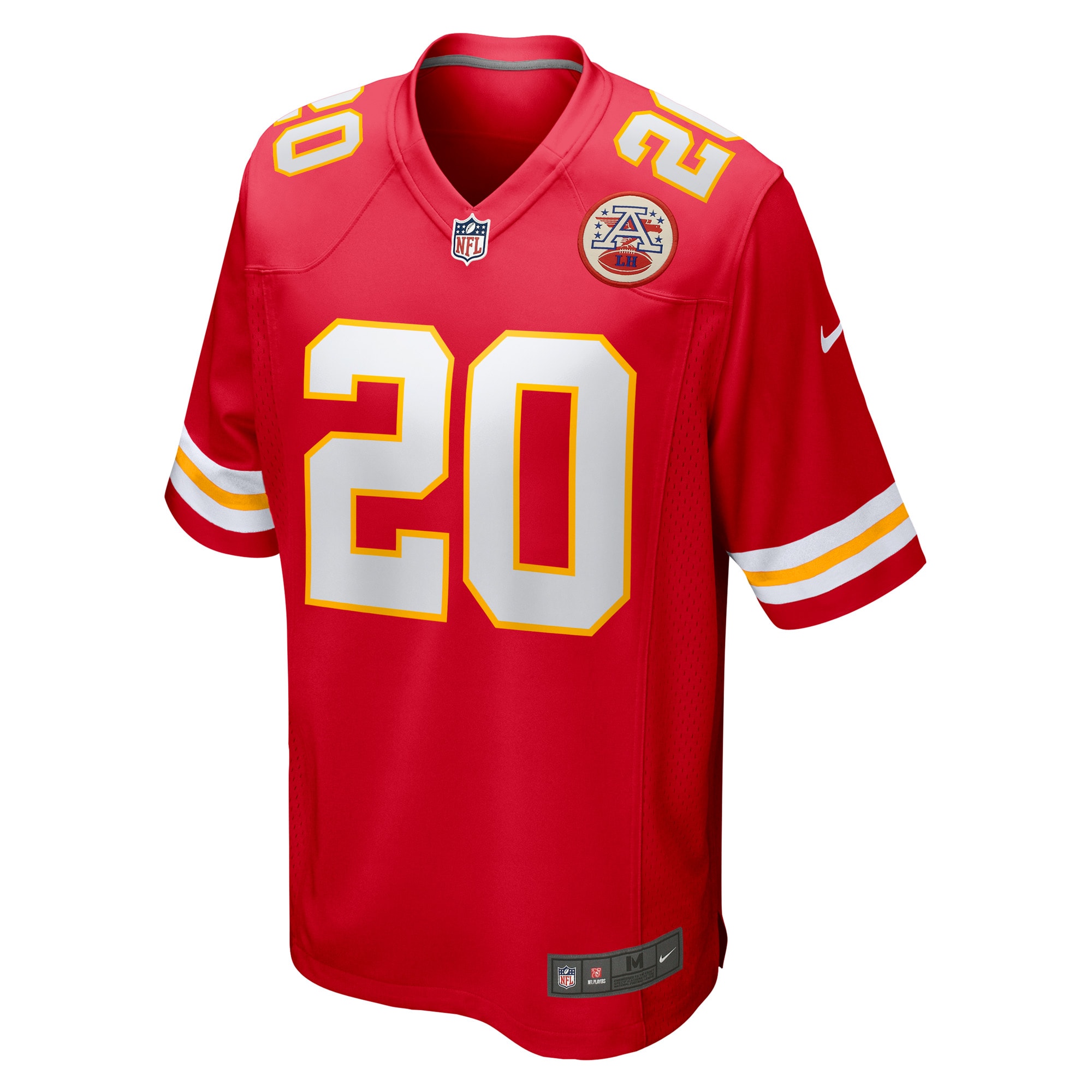 Alternative view of Justin Reid Kansas City Chiefs Game Jersey - Men's