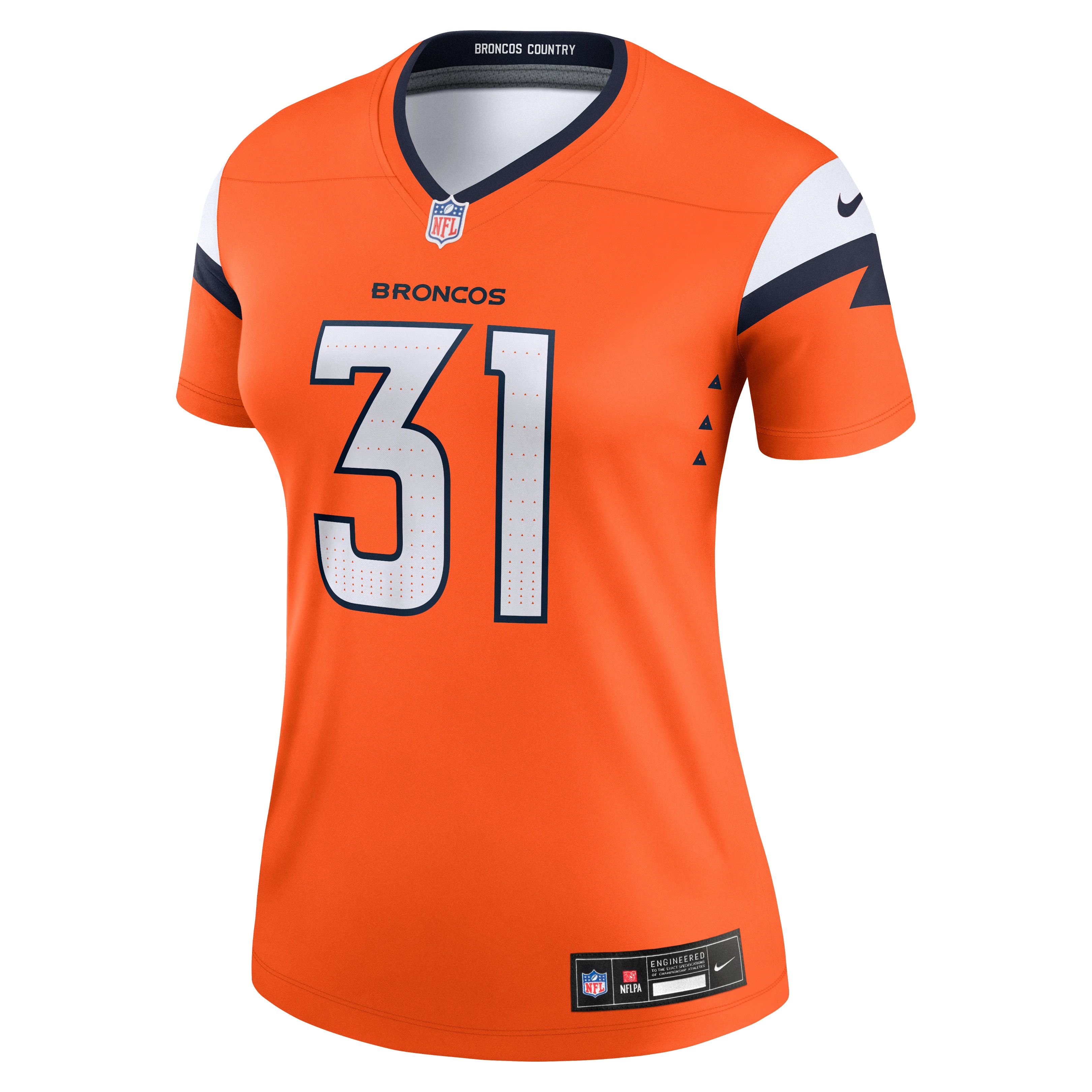 Alternative view of Justin Simmons Denver Broncos Legend Jersey - Women's