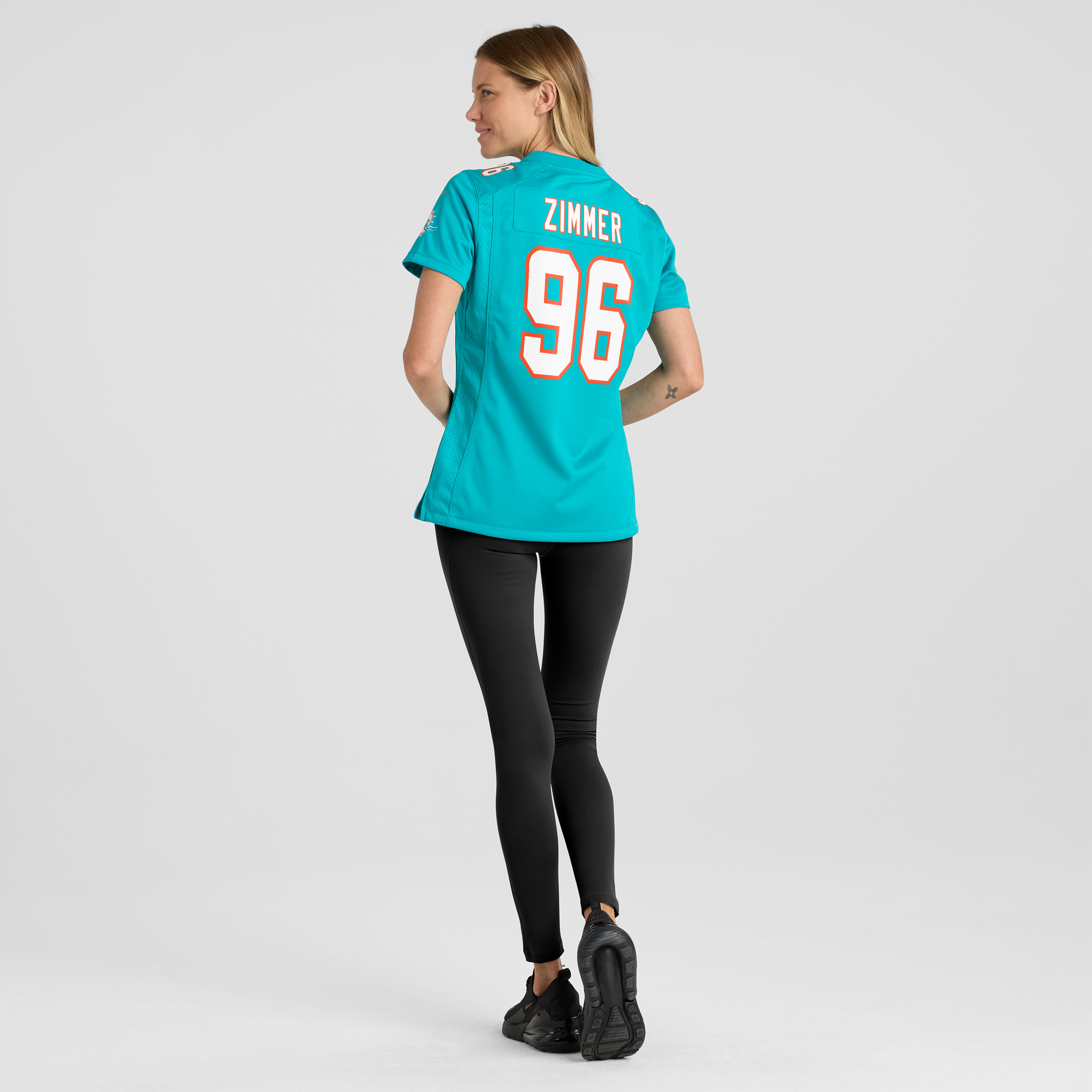 Justin Zimmer Miami Dolphins Game Jersey - Women's - Image 5