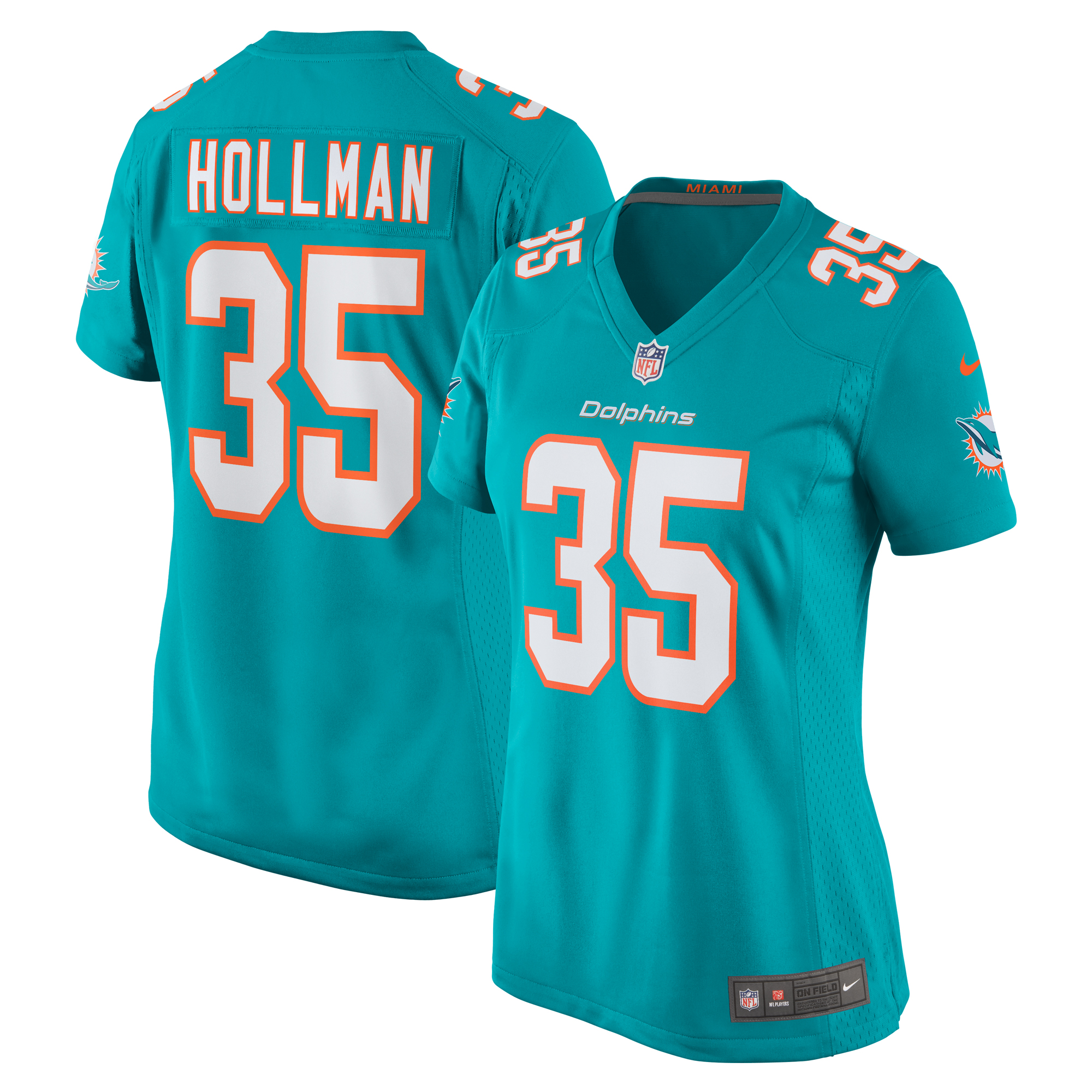 Ka'Dar Hollman Miami Dolphins Game Jersey - Women's