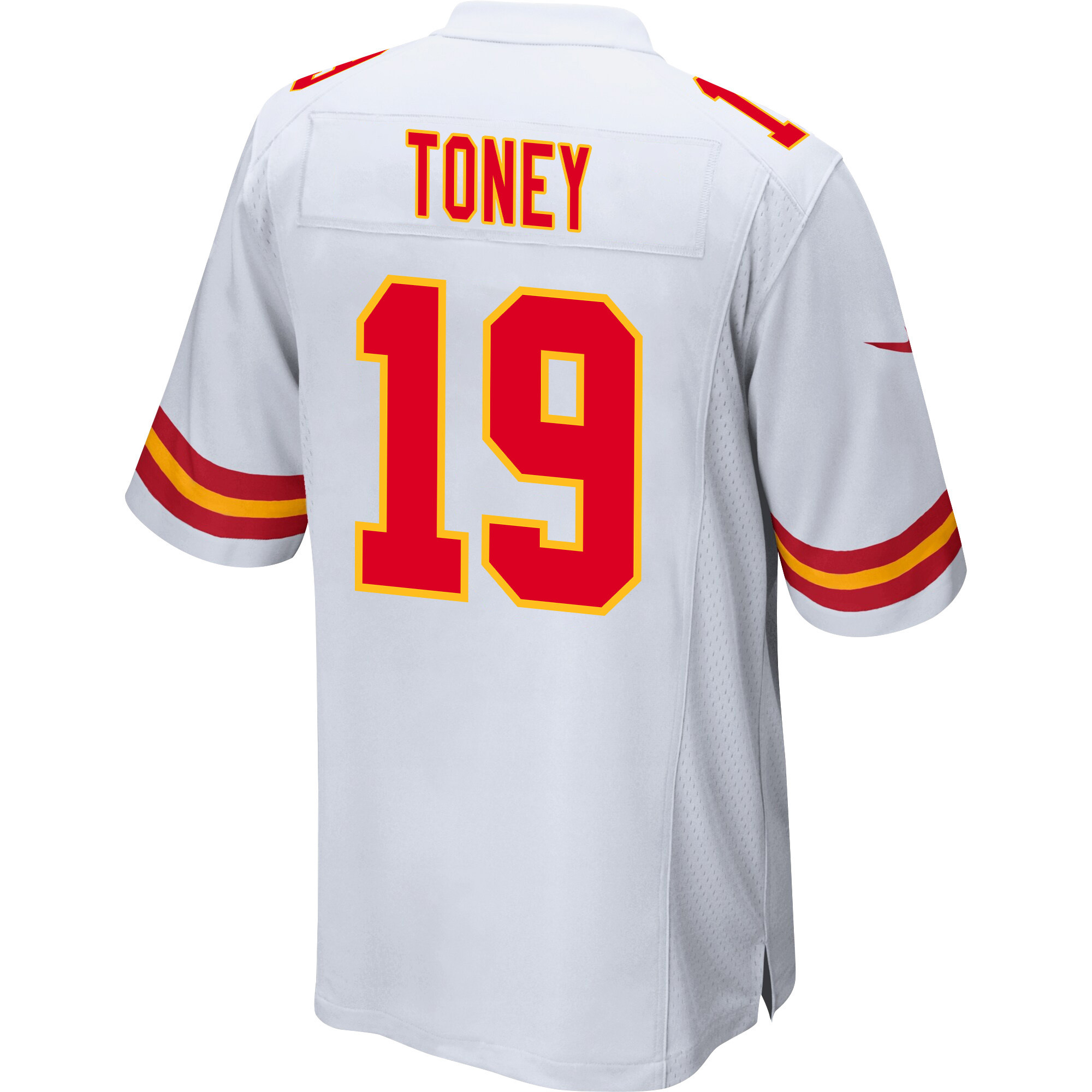 Kadarius Toney #19 Kansas City Chiefs Super Bowl LVIII Champions 4X Game Jersey - Men's | White - Image 3